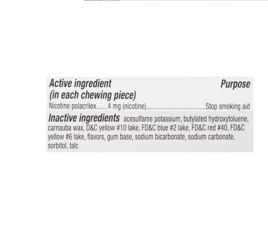 1PK Nicotine Walgreens gum uncoated 4mg 170ct sugar free EX03/2028 SEALED 5