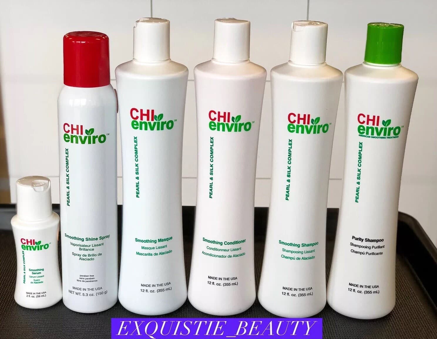 Chi Enviro Smoothing treatment highlight, colored, virgin, Shampoo, You choose.  2