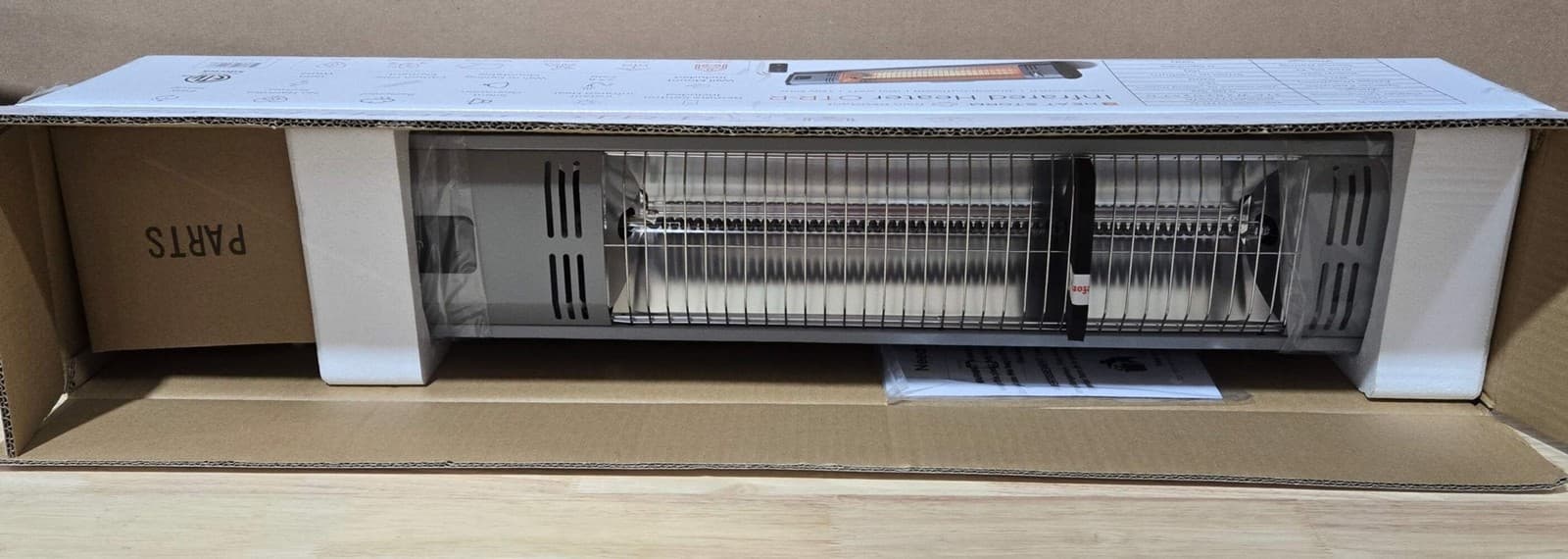 Heat Storm Tradesman Remote Infrared Quartz Portable Space Heater HS-1500-OTR-R 4