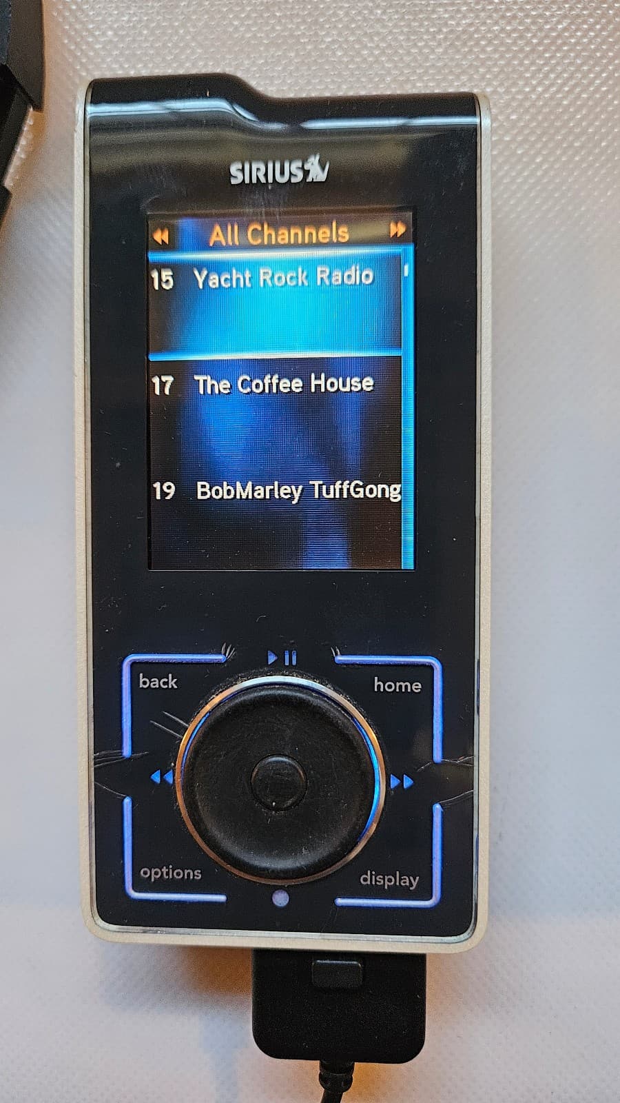 SIRIUS STILETTO SL10 & Charger, Dock, Headphones, Xtras  Working please read 4