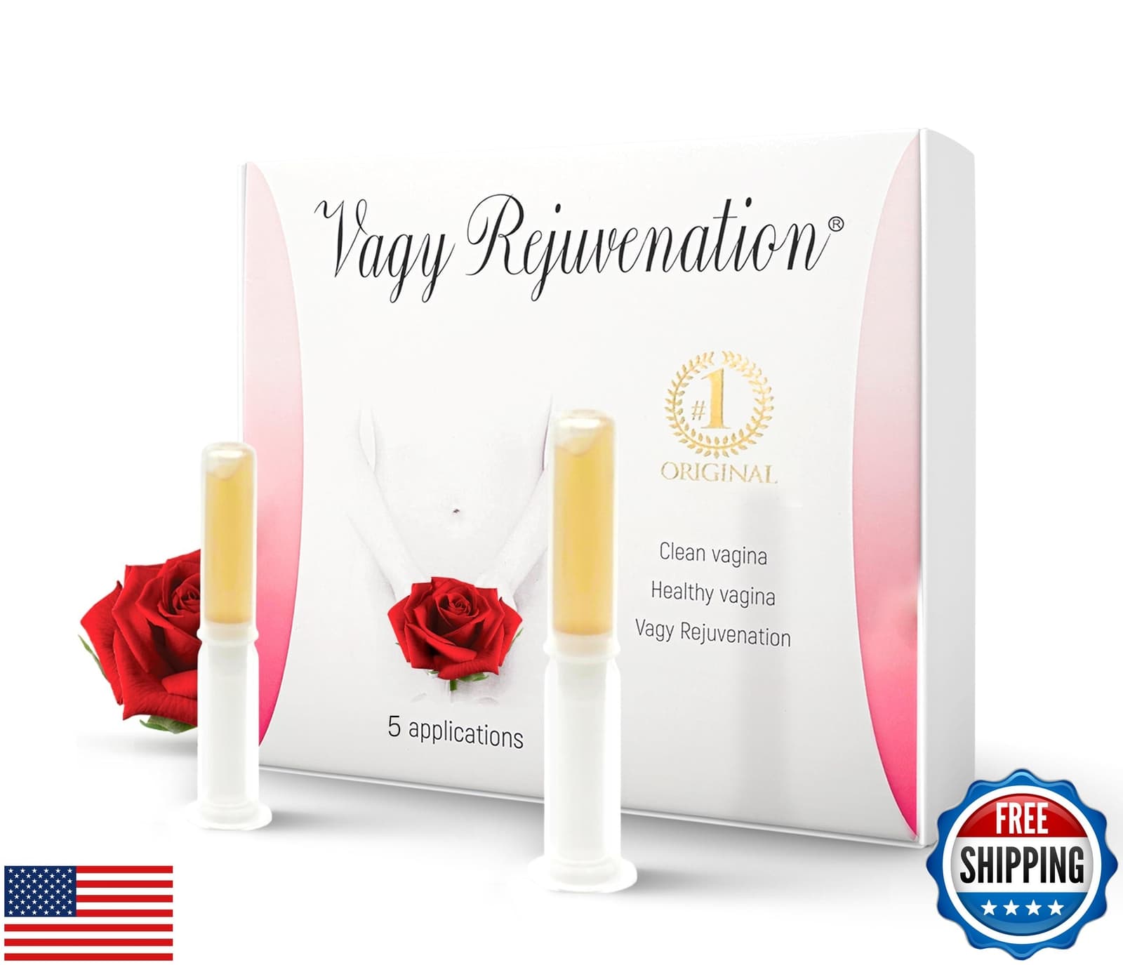 Vagy Rejuvenation Herbal Gels - 5 Application Vaginal Treatment - Natural Moi