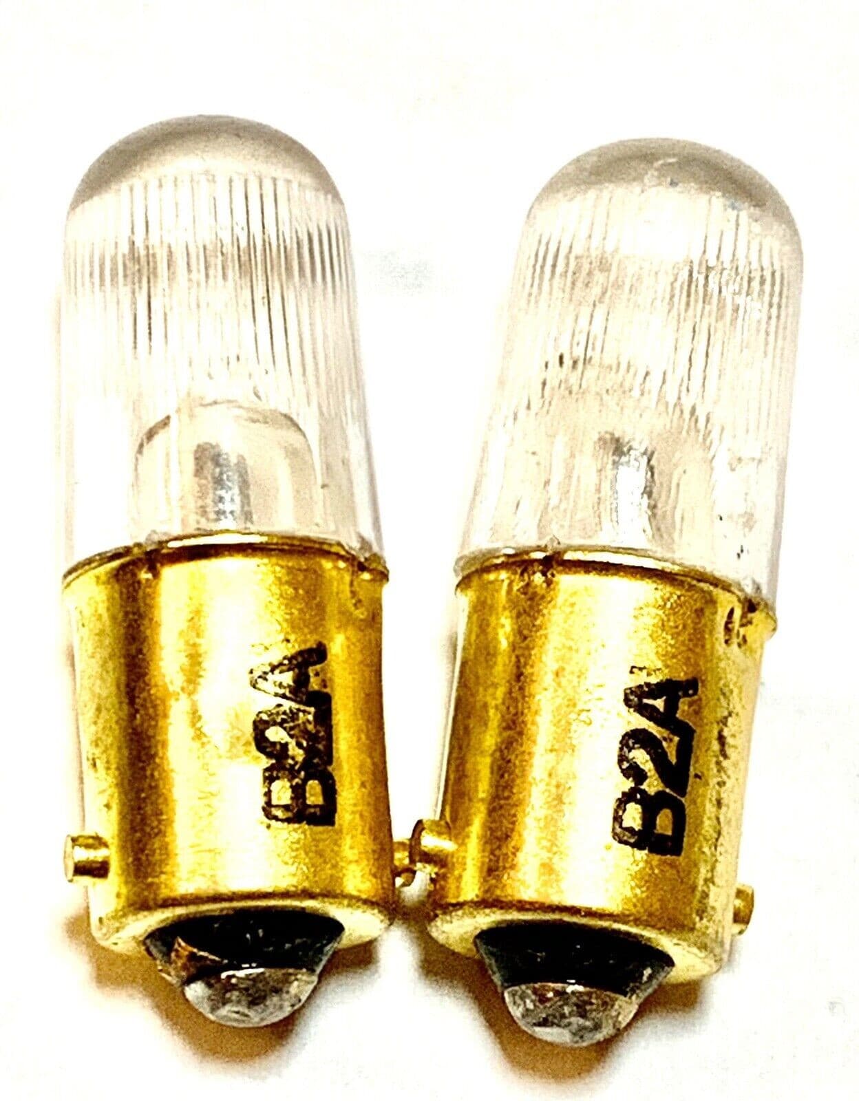 2-PK NE51H B2A MINIATURE BULB Light LAMP 126W 105-125V T3.5 Indicator NEW 32429 2