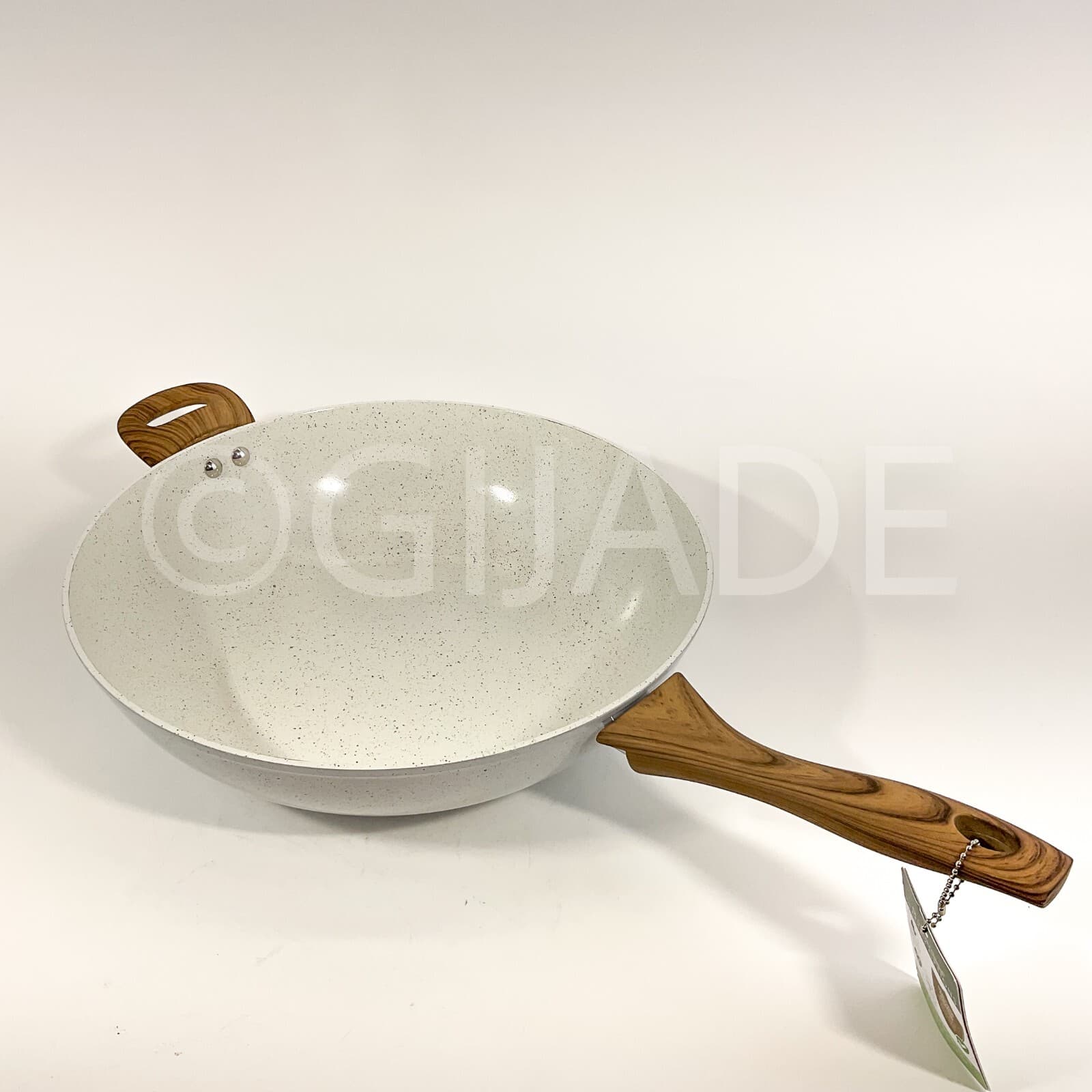 Masterclass Healthy Options Coating Ceramic 6.4-qt- 13.5" Big Sauté Pan Pot  Lid 5