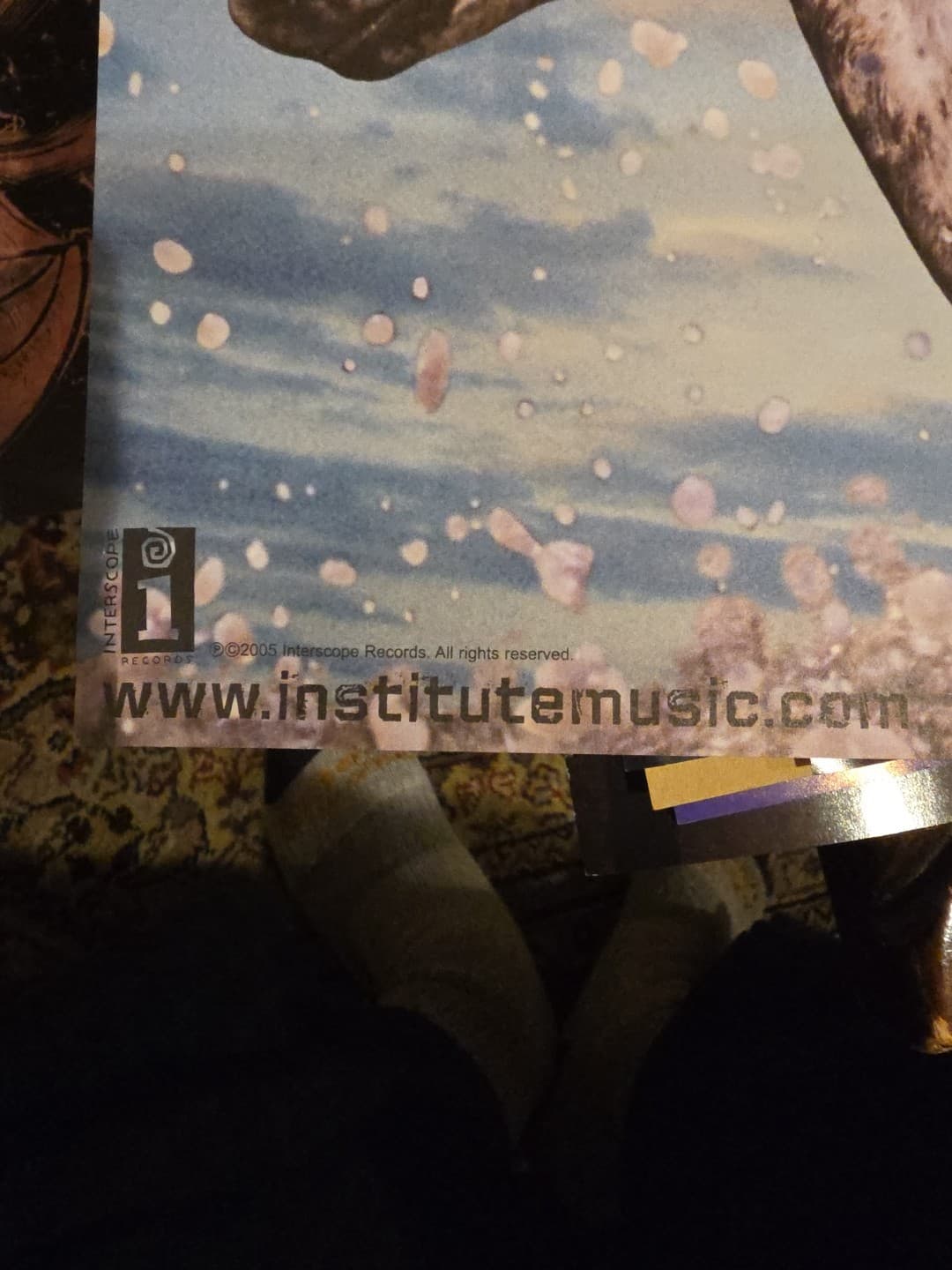 Institute Distort Yourself 2005 Interscope  CD/Album Release Promo Poster 24x18 2