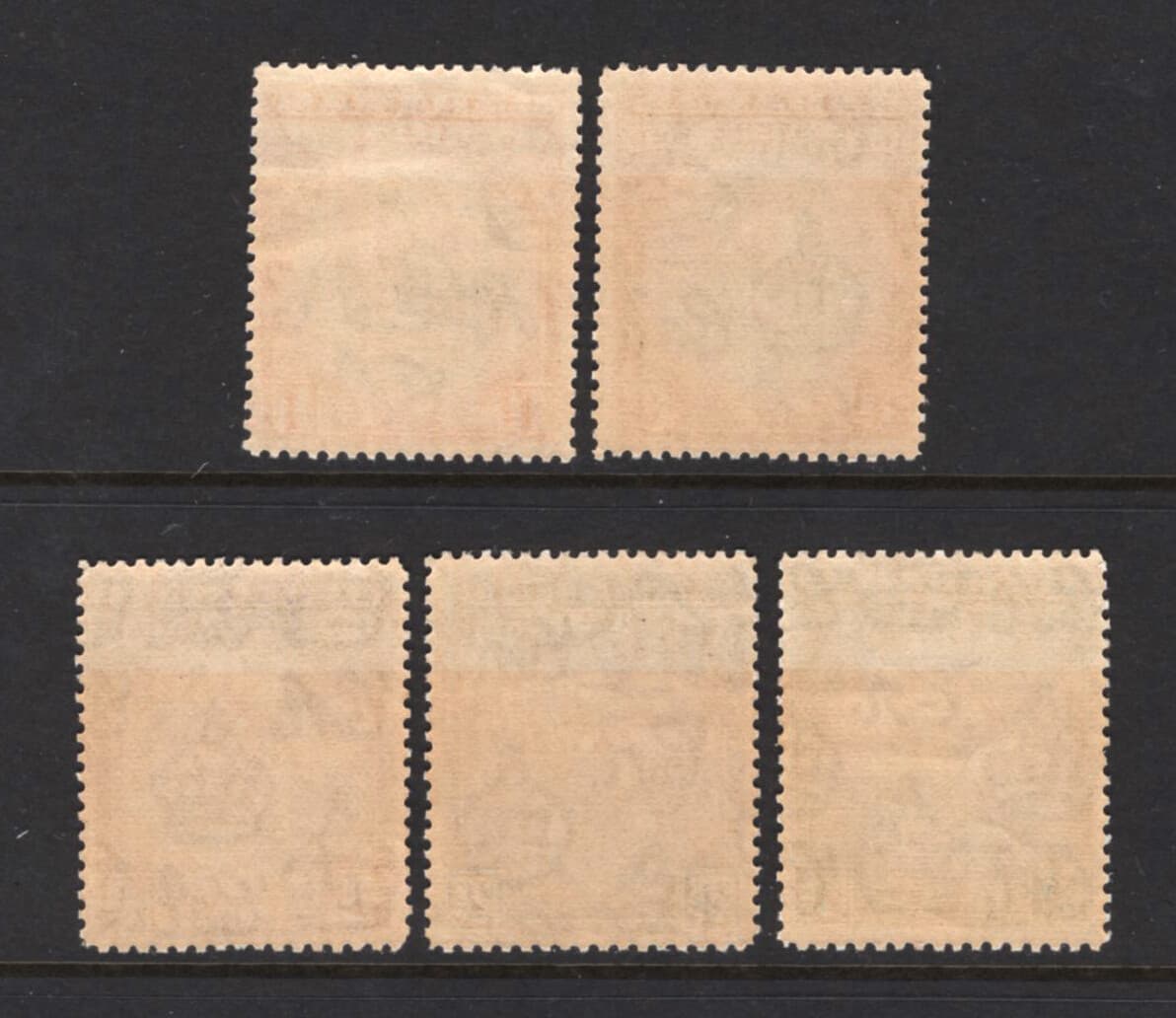 M3583 Bahamas 1930 SG126/30 - 1930 Tercentenary 2