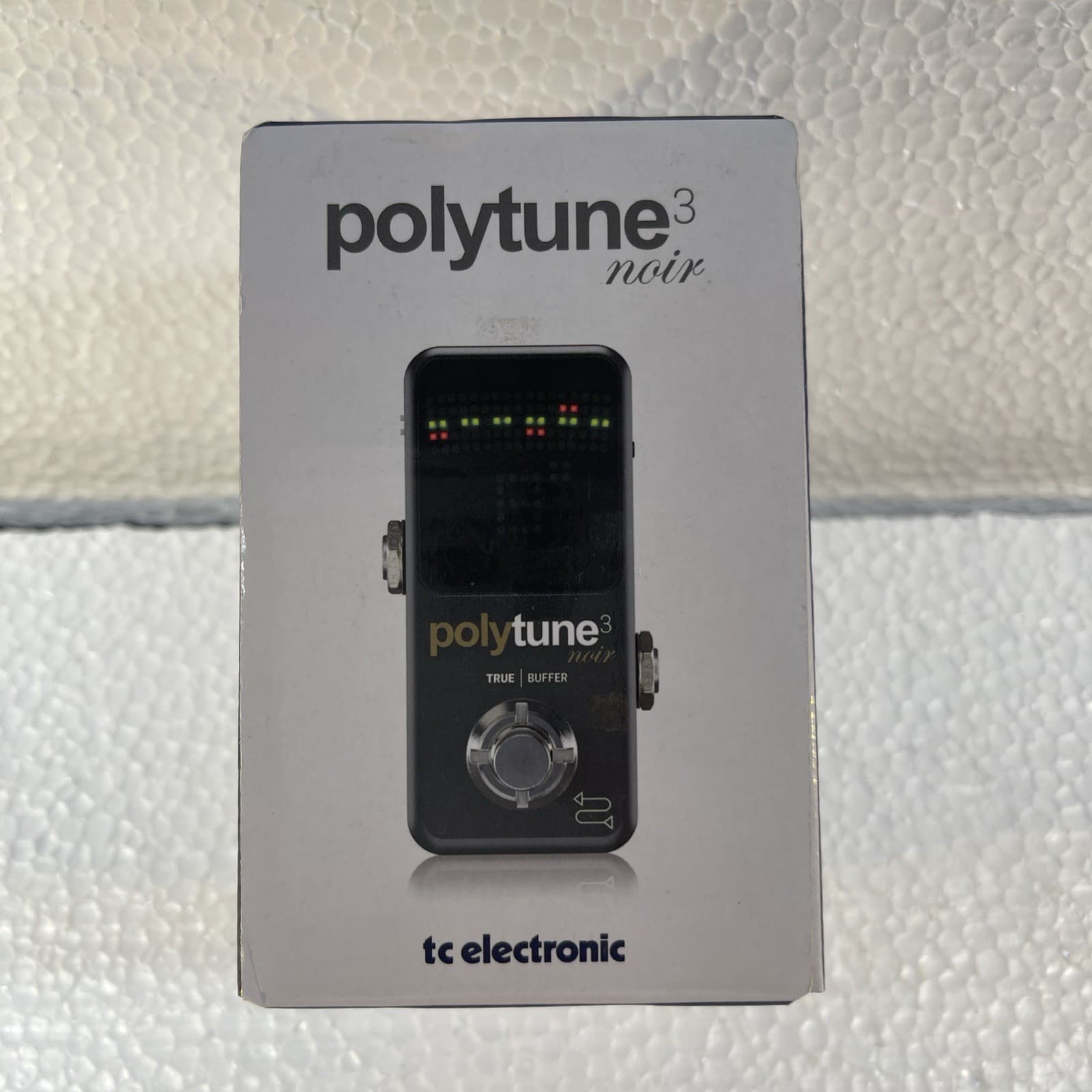 TC Electronic POLYTUNE 3 NOIR Tiny Polyphonic Tuner with Multiple Tuning Mode...