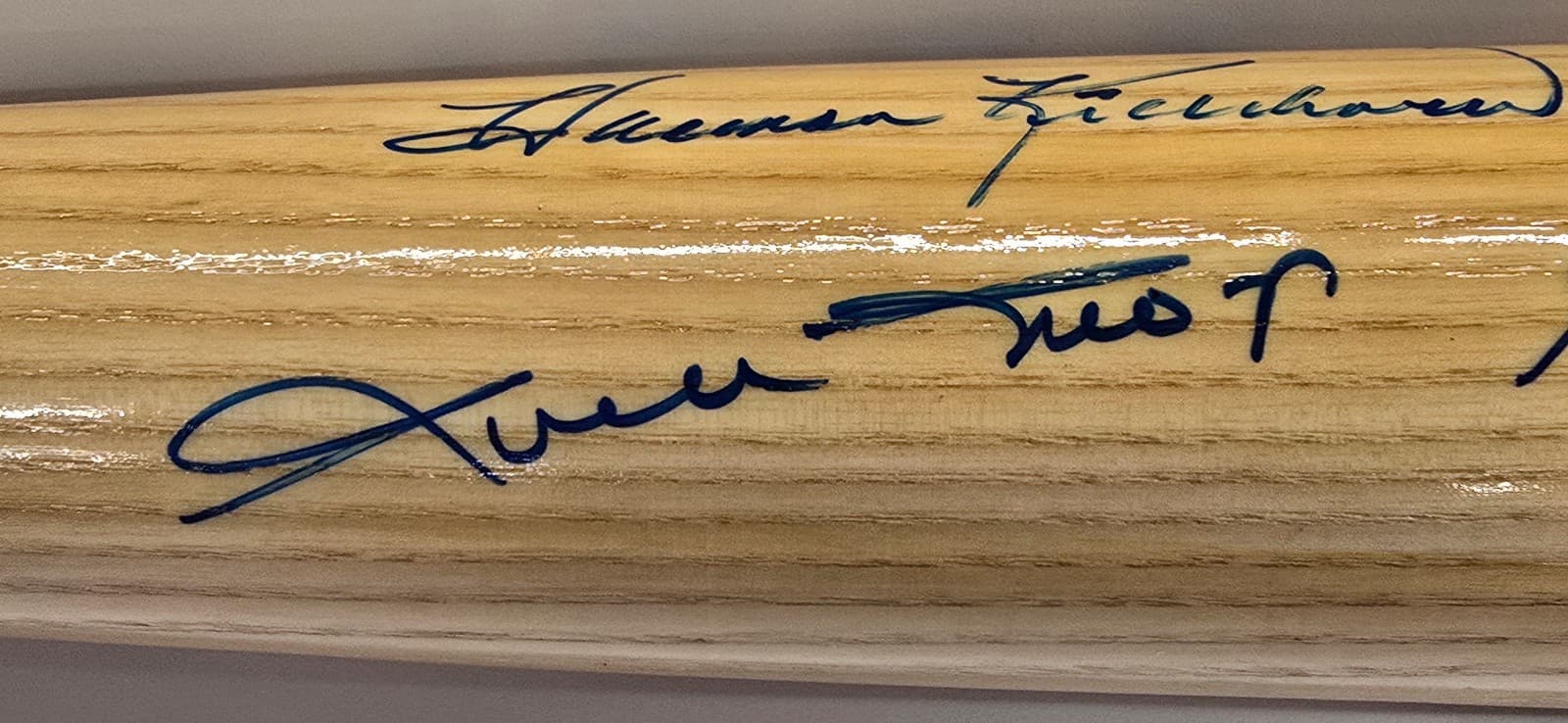 500 HR Home Run Club Autograph Hall of Fame Bat 9 Signatures PSA DNA Aaron Mays 6