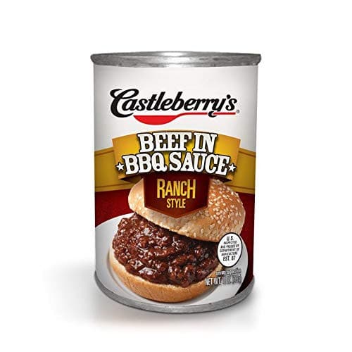Castleberry's Beef in BBQ Sauce, Ranch Style, 10.5 oz Can - 4 Pack-FREE SHIPPING 2