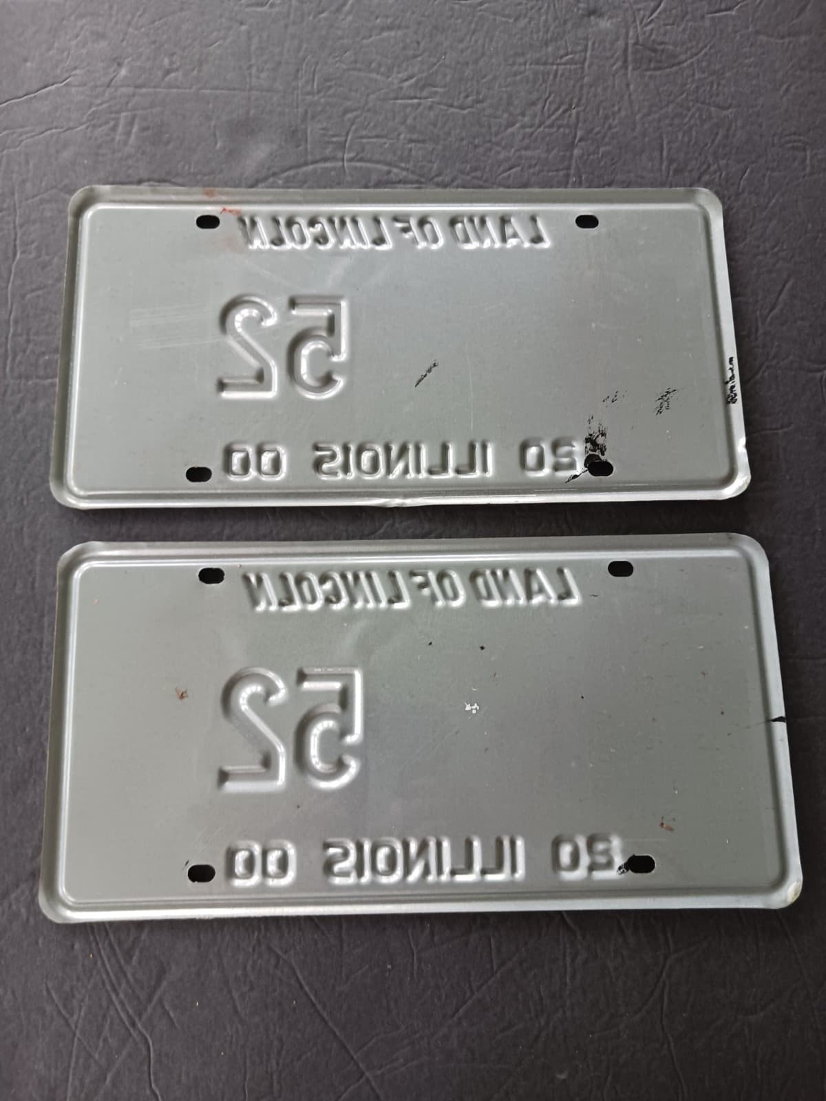 Set 2000 Superman Celebration Illinois License Plate 52 Special Event Plates 2