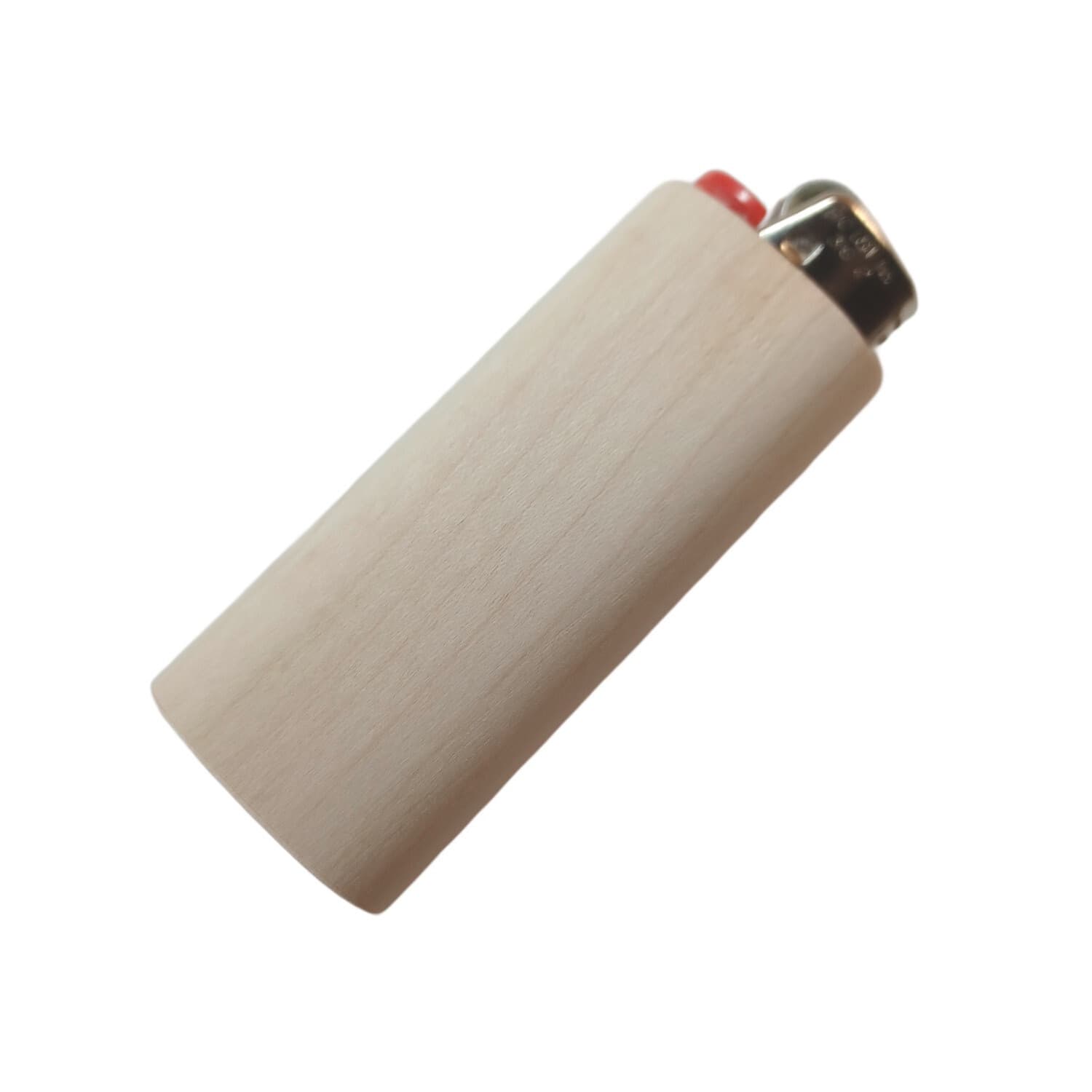 DIY Unfinished Wholesale Lot Wood Lighter Cases Holders Sleeves Covers Fits Bic 3