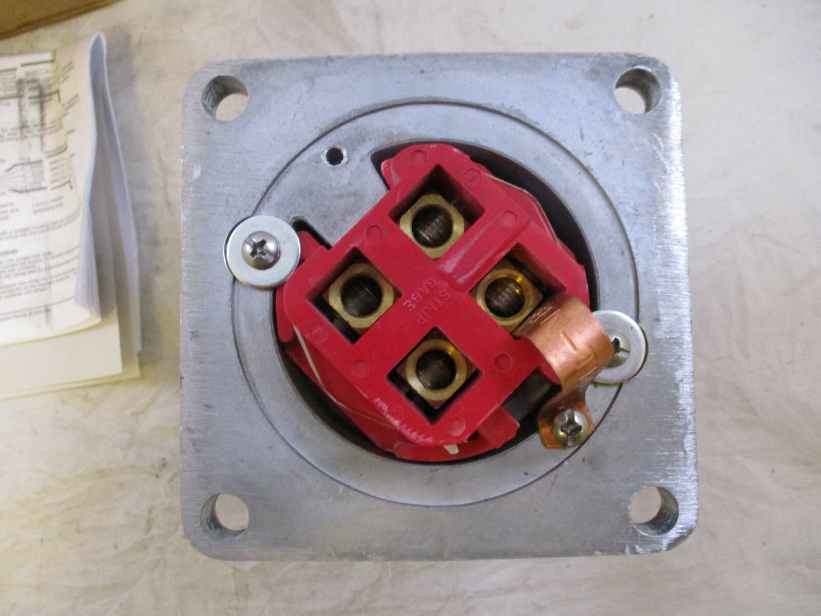 EATON CROUSE HINDS AR642 60A 600V 4P 3W RECEPTACLE ARKTITE SAMEDAY SHIP  4