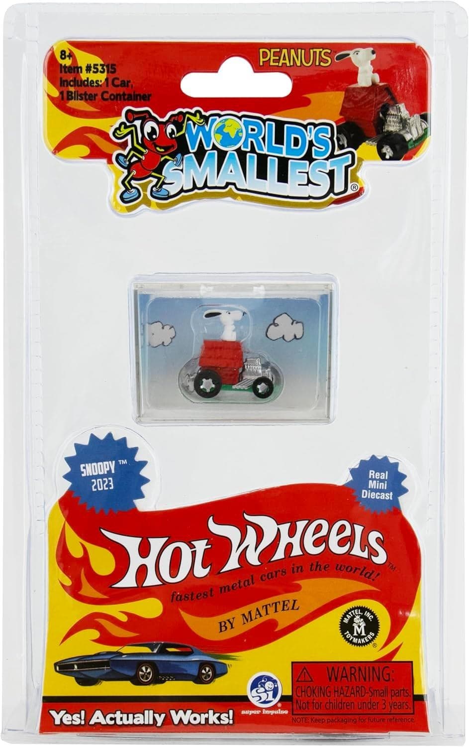 New World's Smallest Hot Wheels Snoopy 5315 2