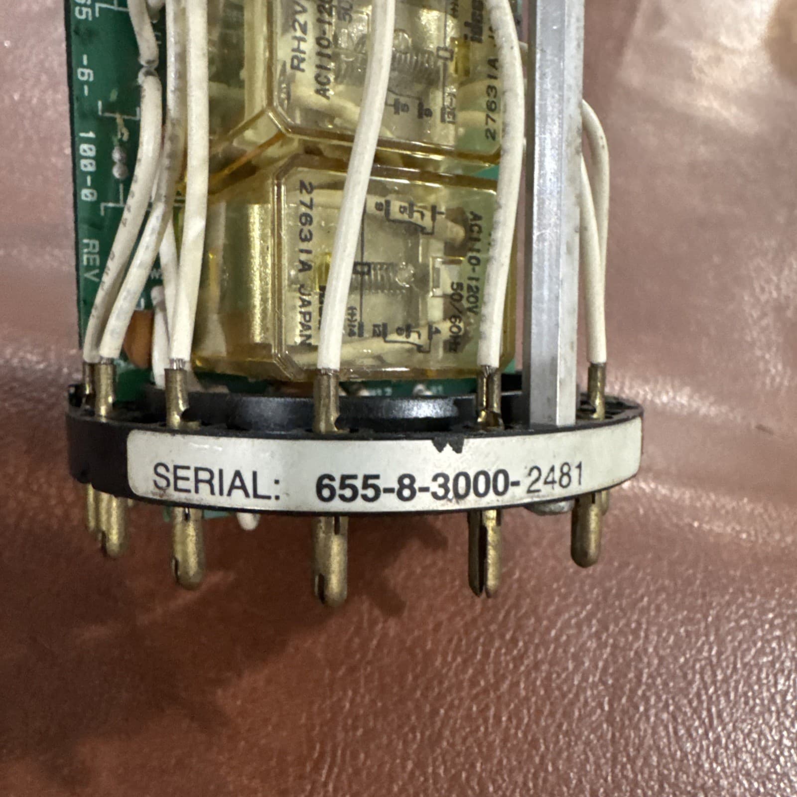 ATC 655-8-3000 Panel MT Digital Timer 120VAC Tenor Microprocessor & Diagram  6