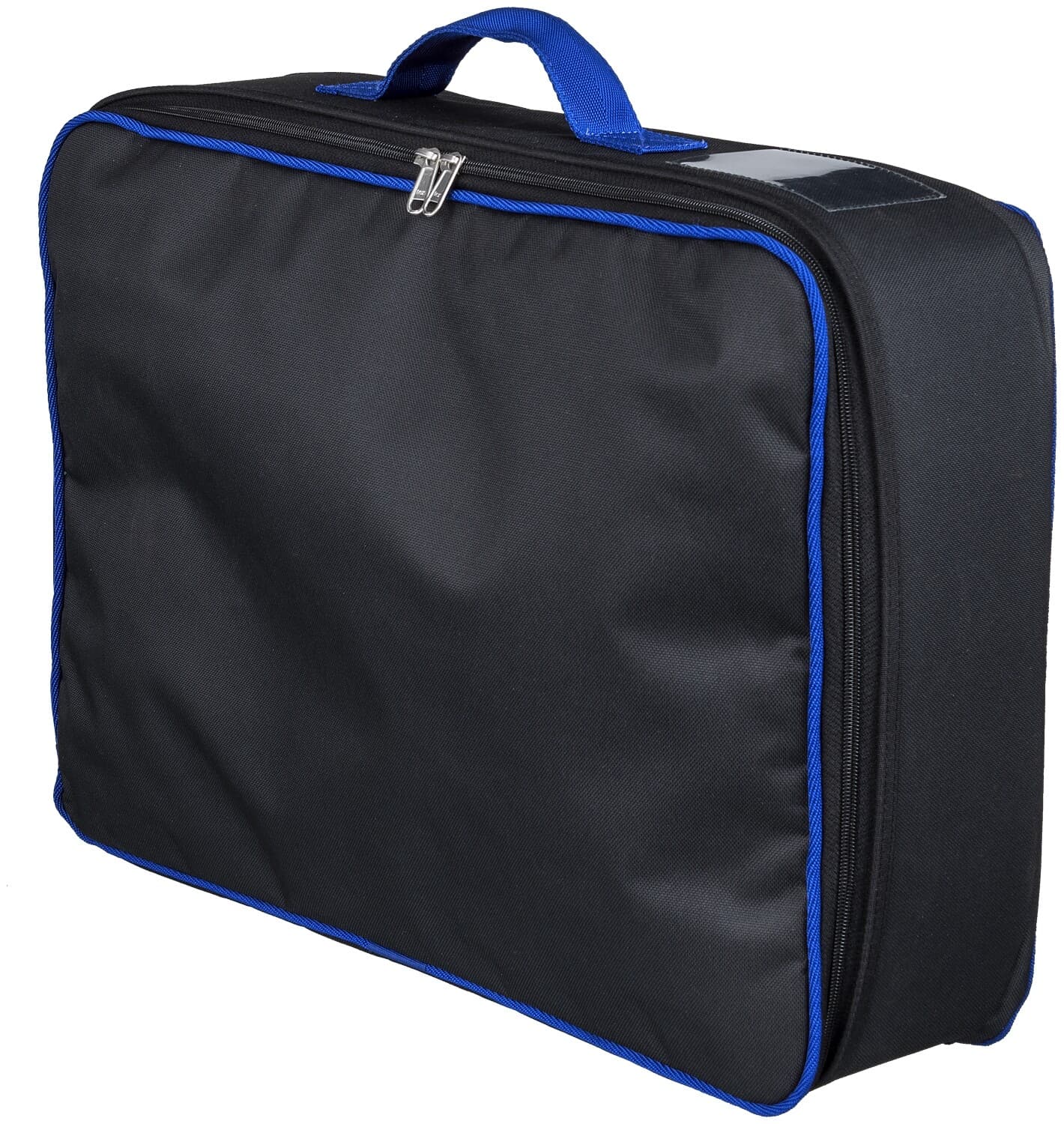 Stackable Protective Boot Case - Black with Blue or Purple Binding 2