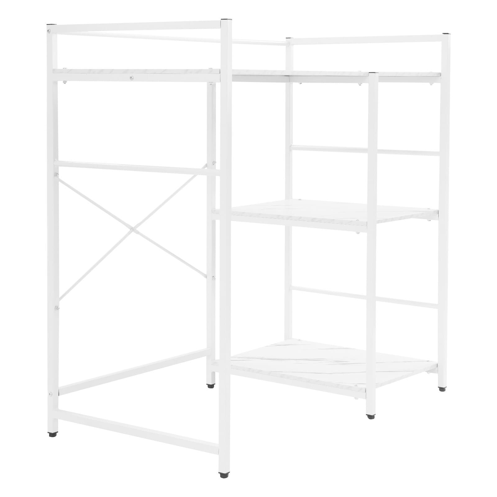 3 Tier Washing Machine Storage Utility Rack Bathroom?Washer Dryer Storage Shelf 6