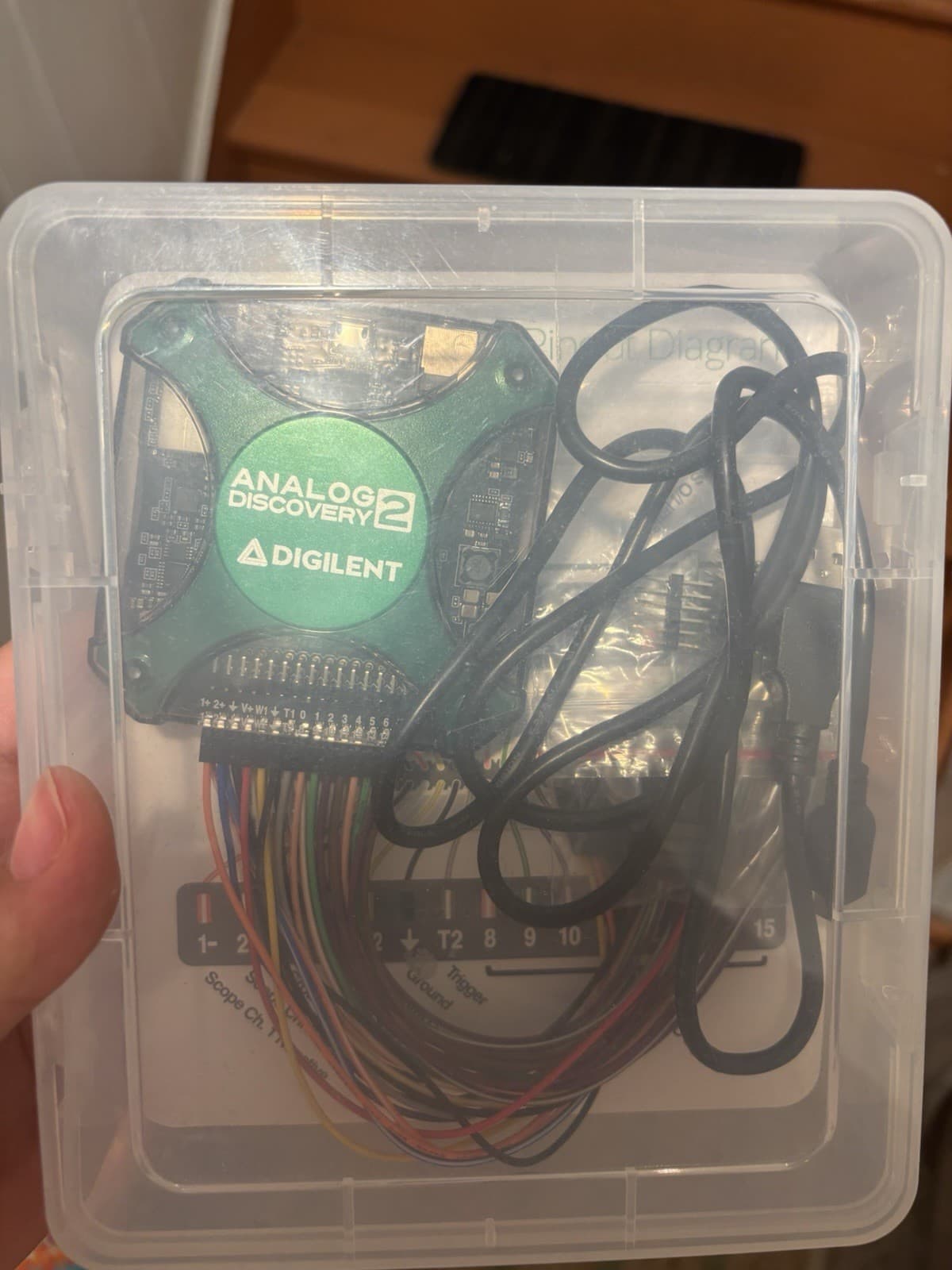 Digilent Analog Discovery 2 Kit USB Oscilloscope WaveGen Logic Analyzer