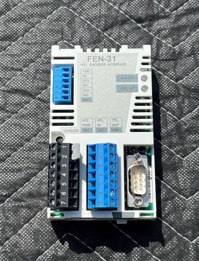 ABB FEN-31 HTL Encoder Interface Module Rev: Q - NEW Open Box