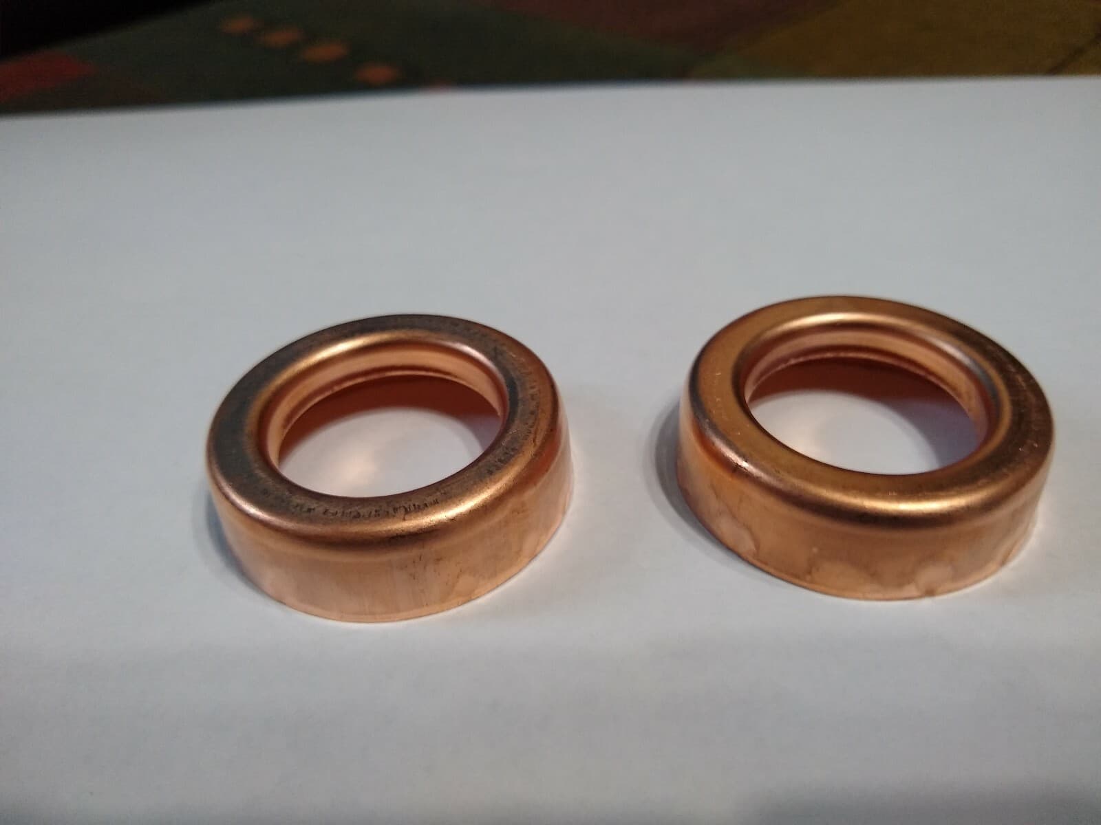 1 - Set Of Lightning Rod Ball End Caps 1 3/8 Od 1" Id, medium