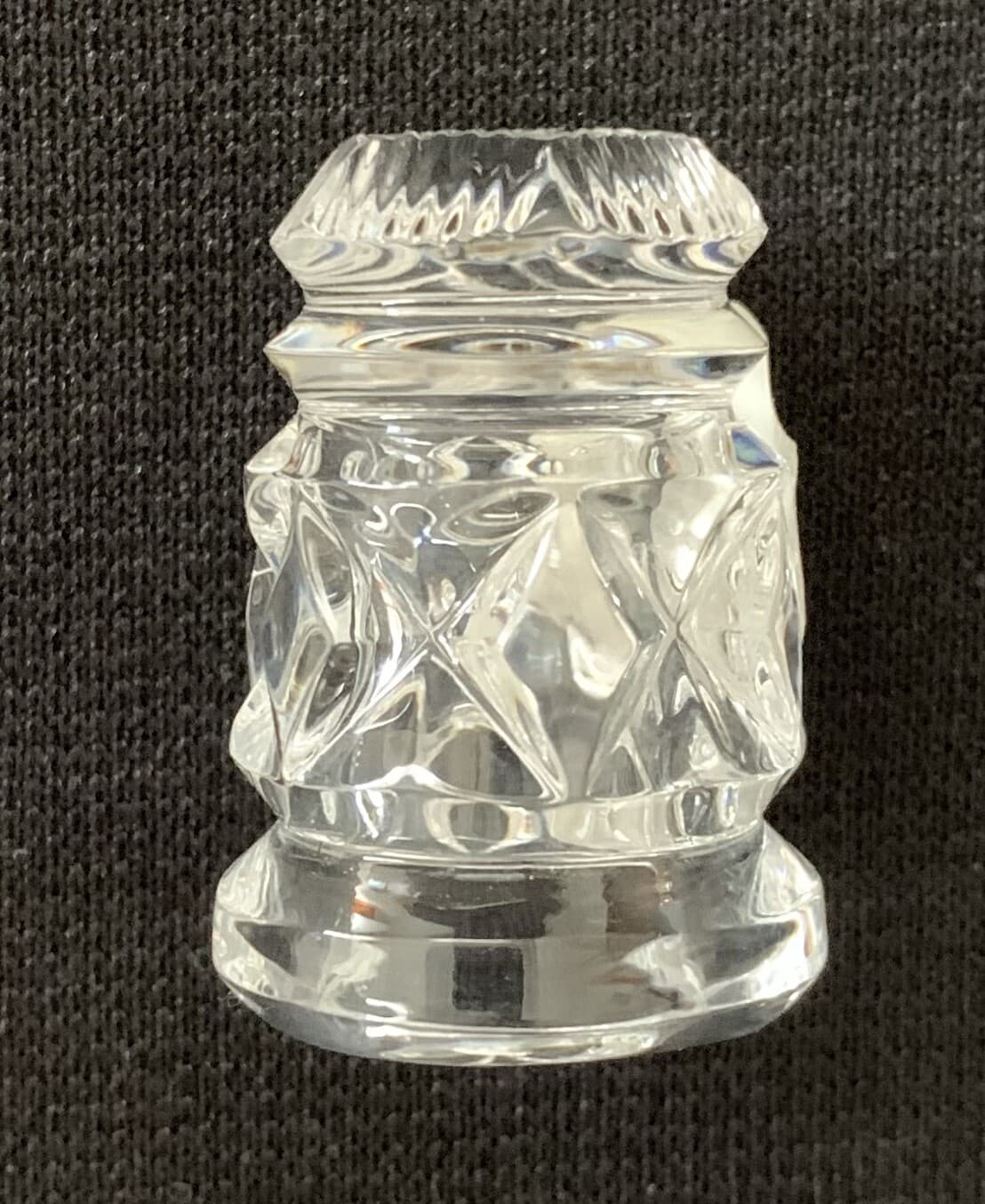 Waterford Thimble Signed & Original Box 3