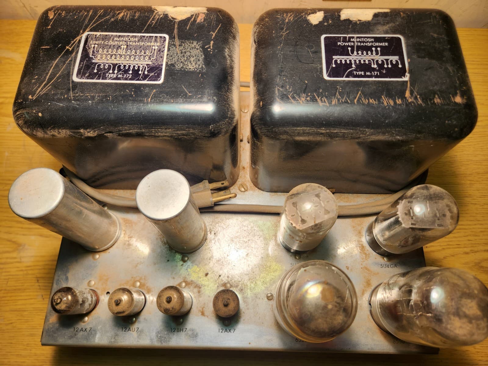 McIntosh MC60 Tube Mono Block Power Amplifier - Untested Project 5