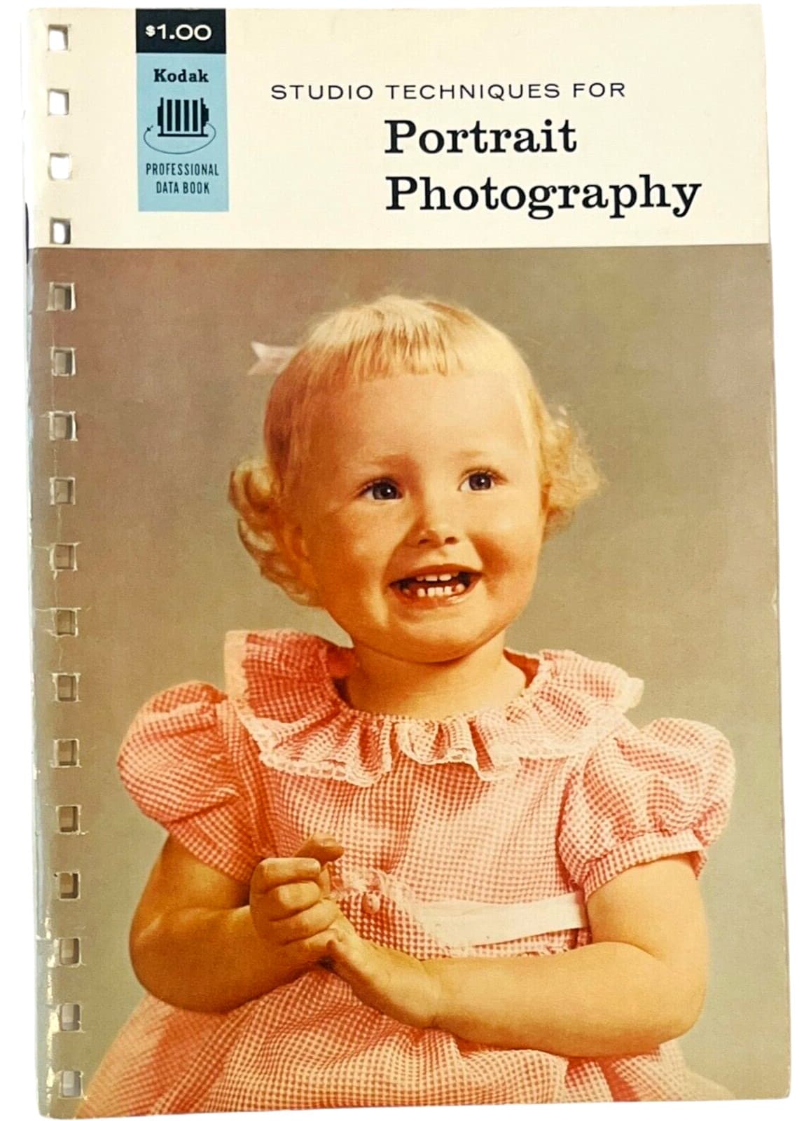 KODAK Camera Data Books - Portrait / Camera Technique / B&W - LOT of 3 4