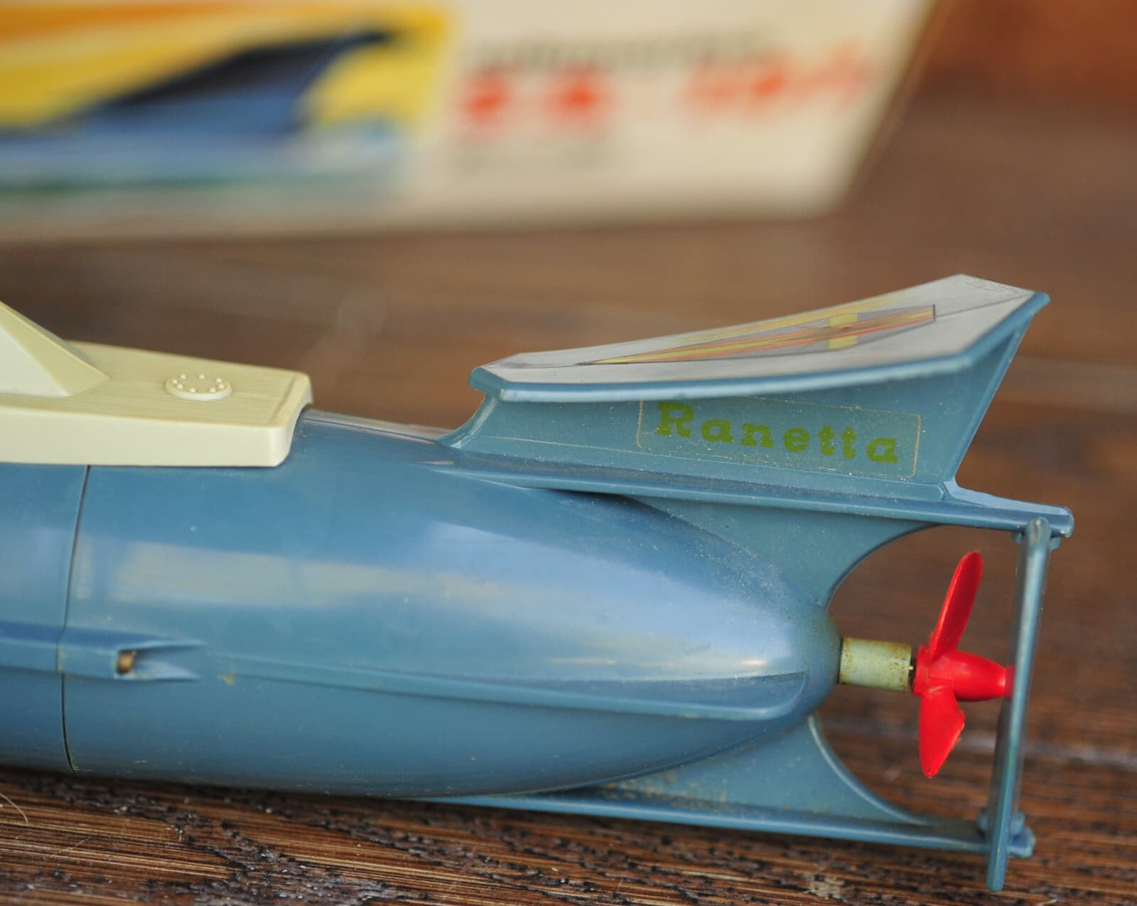 Ranetta-Spain SA-107 Submarino Atomico Submarine Working w Box ~Battery Powered 2