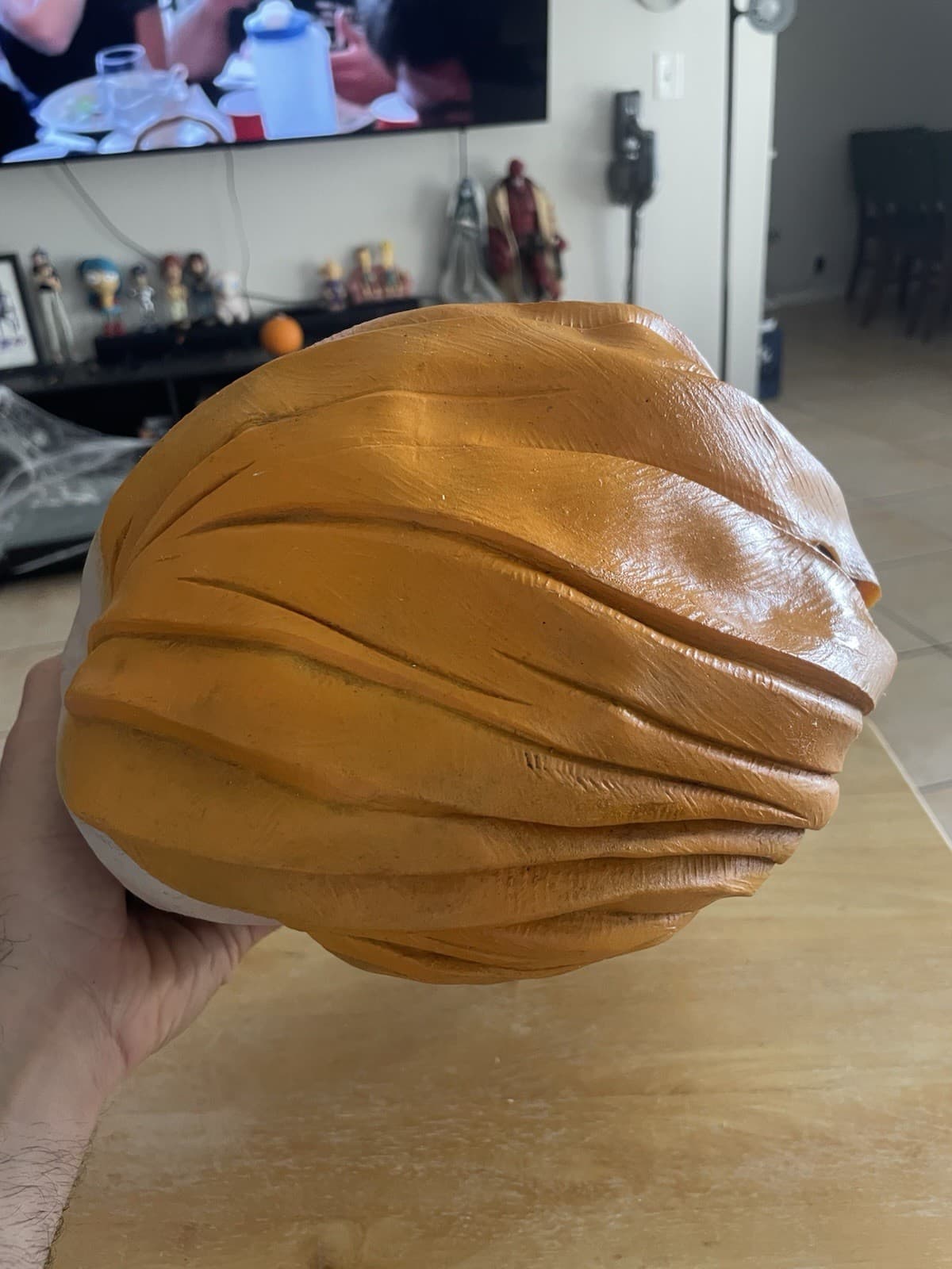 Max Headroom Mask Rubber Halloween Vintage 1980s 5