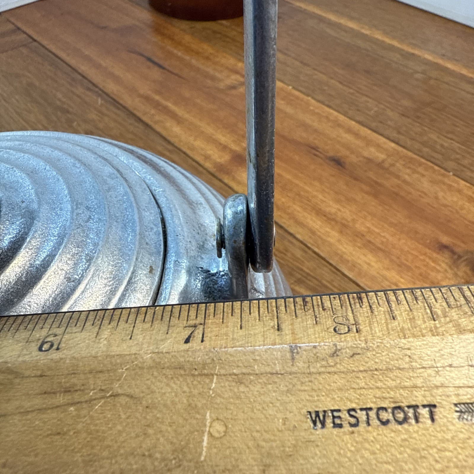 Wilton Primitive BEEHIVE Aluminum TEAPOT Kettle Armetale MCM Columbia PA Vintage 6