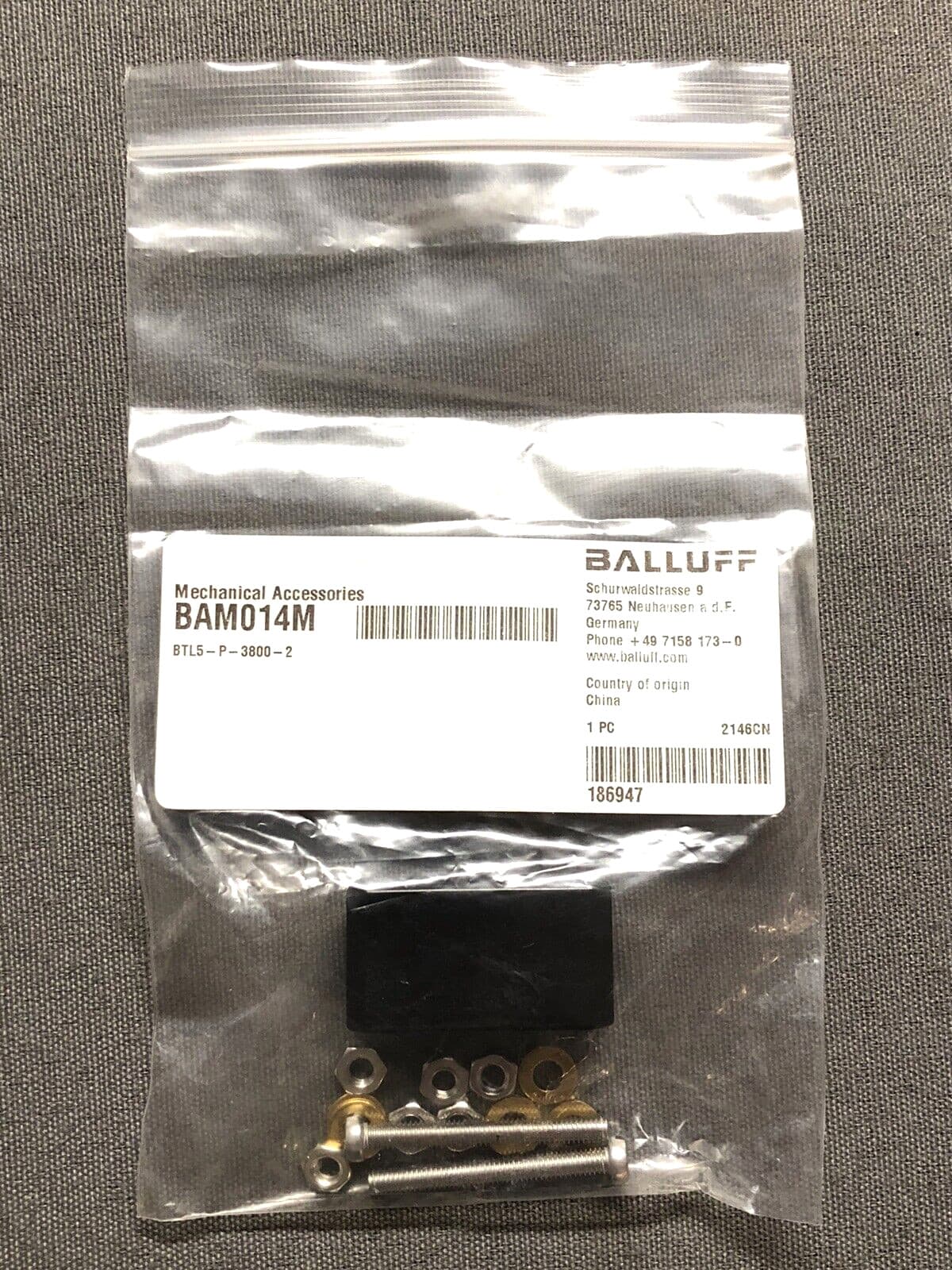 Balluff BTL5-P-3800-2 (BAM014M) Floating Magnet - BTL Micropulse P Profile Type 2