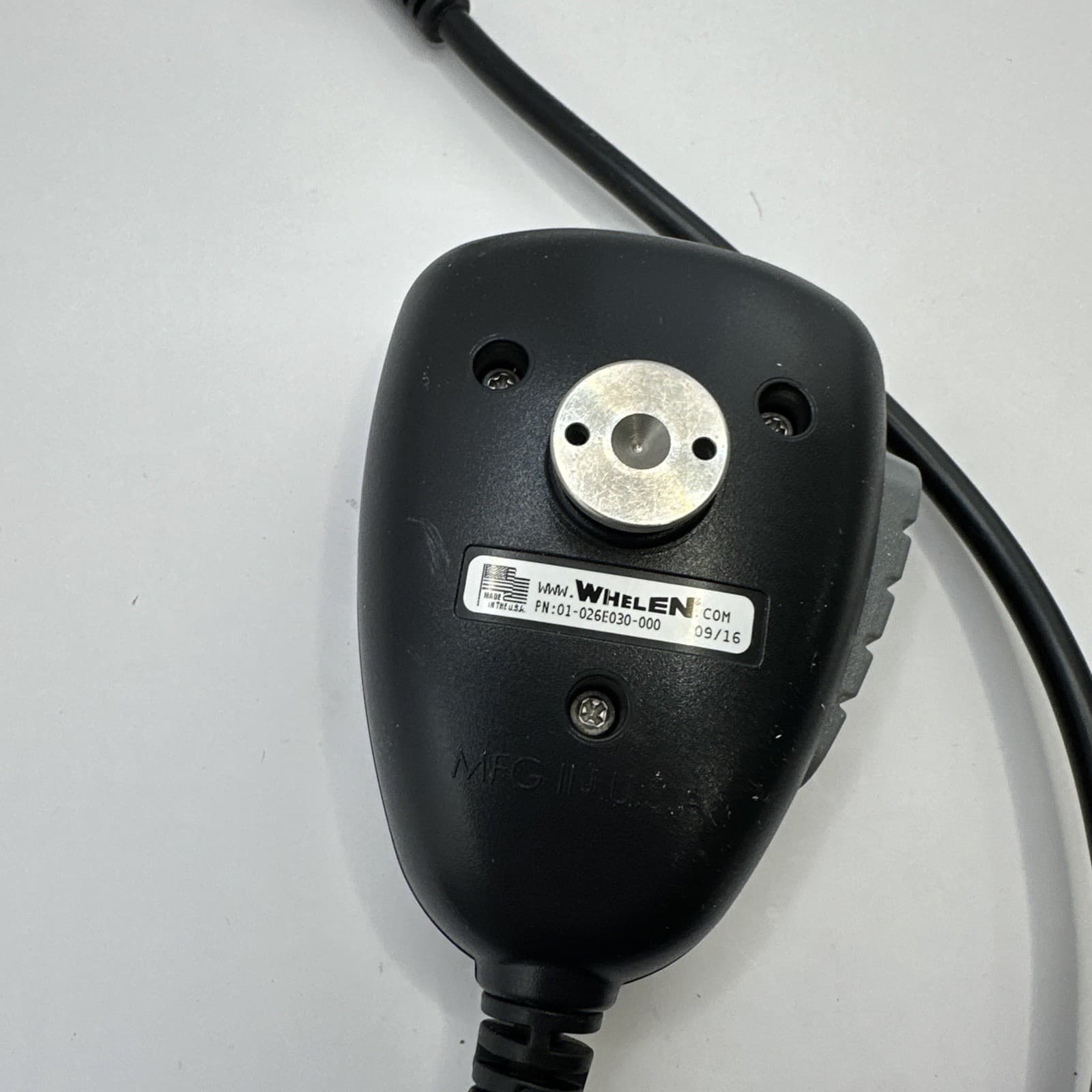 Whelen PA Handheld Microphone Mic PN: 01-026E030-000 3