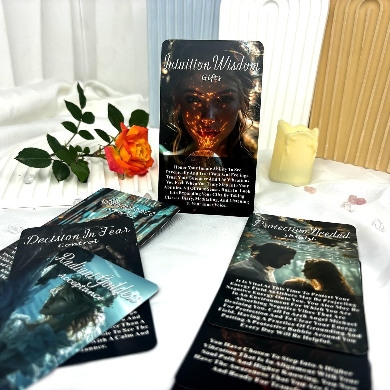 Healing Oracle Cards Deck, Oracle Cards Set, Oracle Cards for Beginners, Self... 4