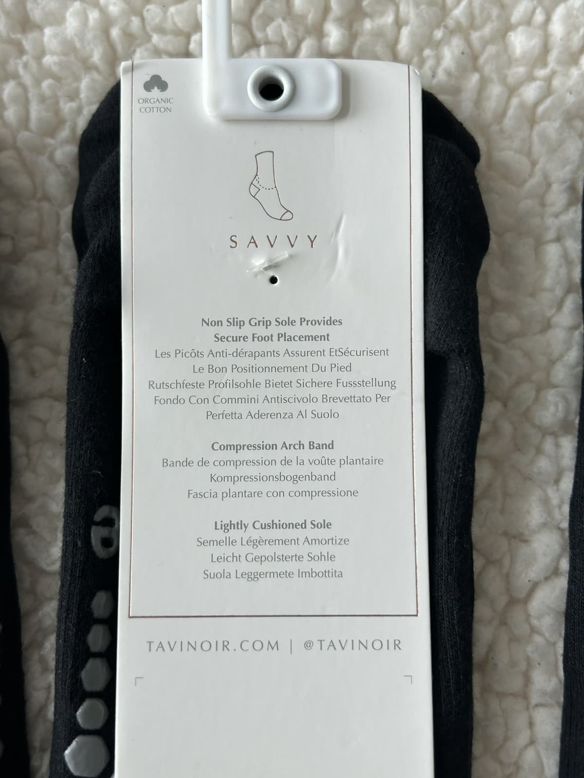 2 Pairs New Pure Barre Tavi Grip Yoga Socks Size S 5