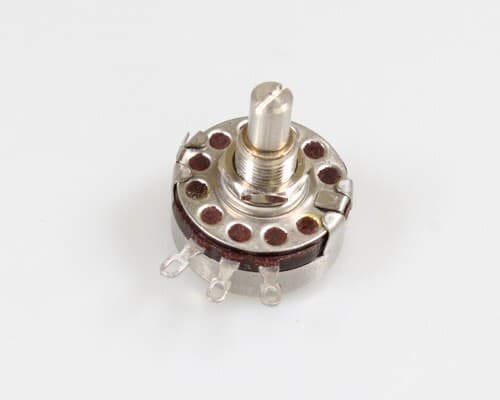 100 Ohm 2W Linear Taper Type EJ Extra Life Dual Panel Potentiometer Ohms