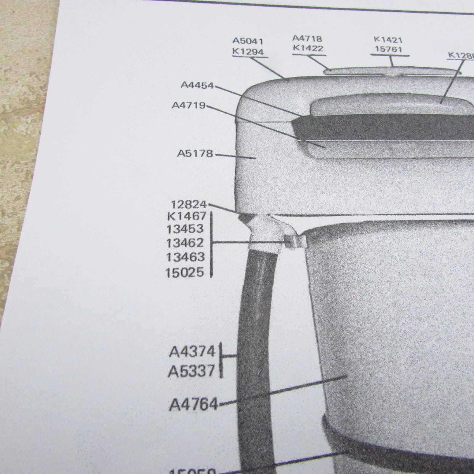 Vintage NOS Maytag Wringer Washer K-1467 Bracket For Drain Hose Hook K1467 4