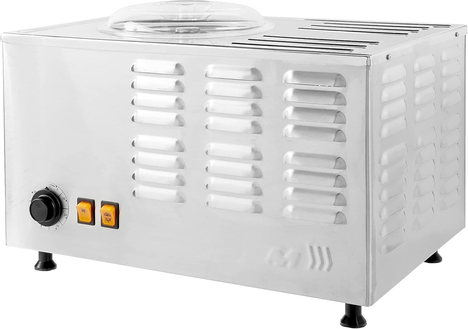 Musso Pola 5030 Gelato / Ice Cream Dessert Maker Stainless, 2 Quart OPEN BOX 5