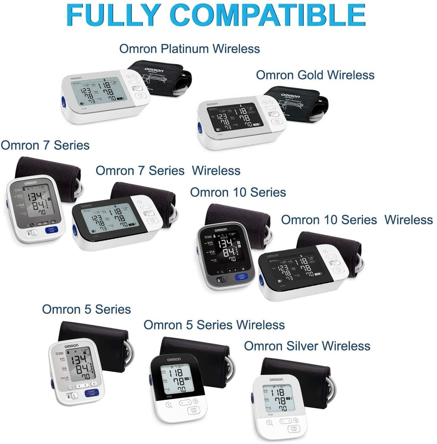 AC Adapter for Omron HEM-ADPTW5 HEM-712CN2 BP742 BP760 BP785 Pressure Monitor 3