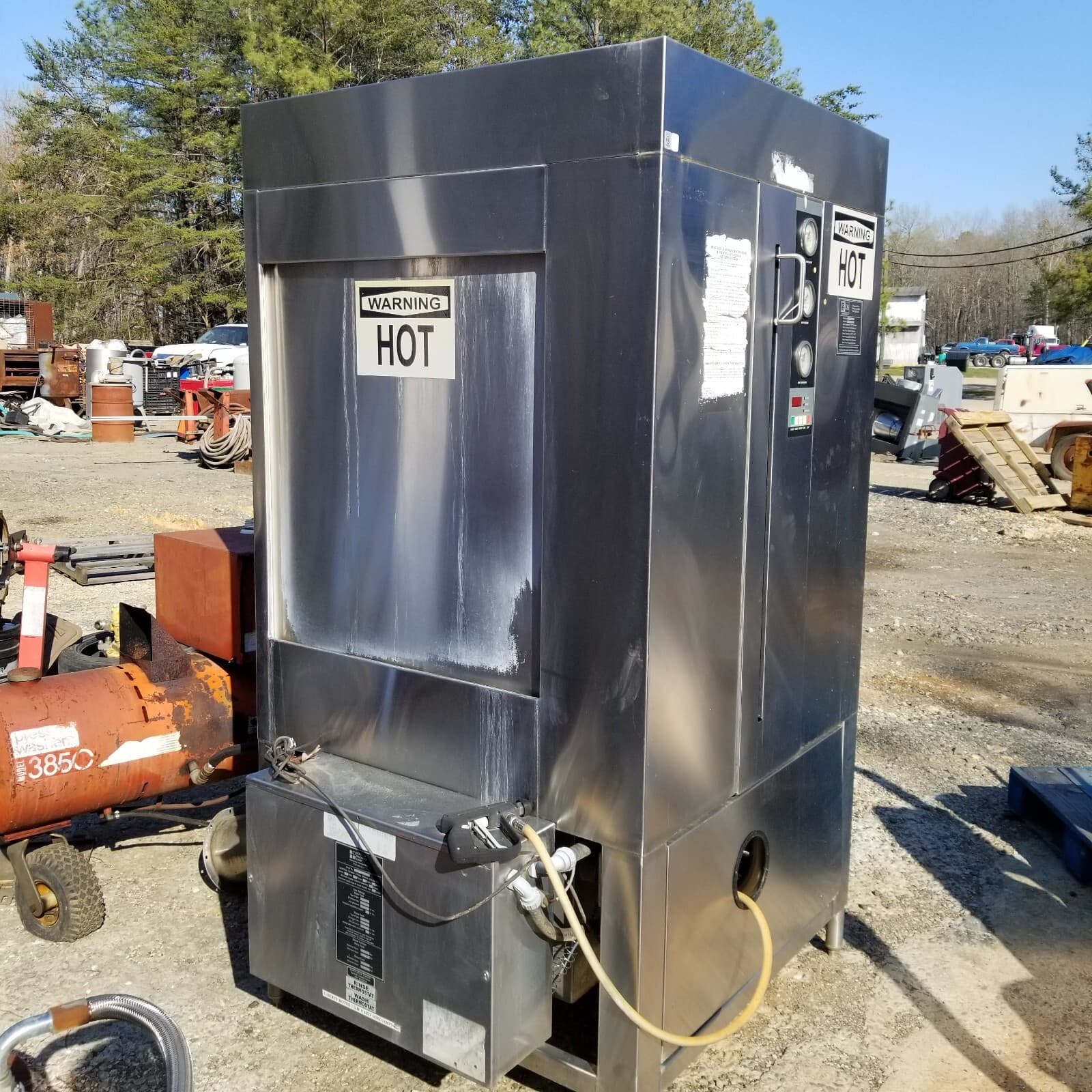 Douglas Machines LD-12-PT-ELEL Heavy-Duty Industrial Dishwasher 3 Ph 7.5 Hp Pump 6