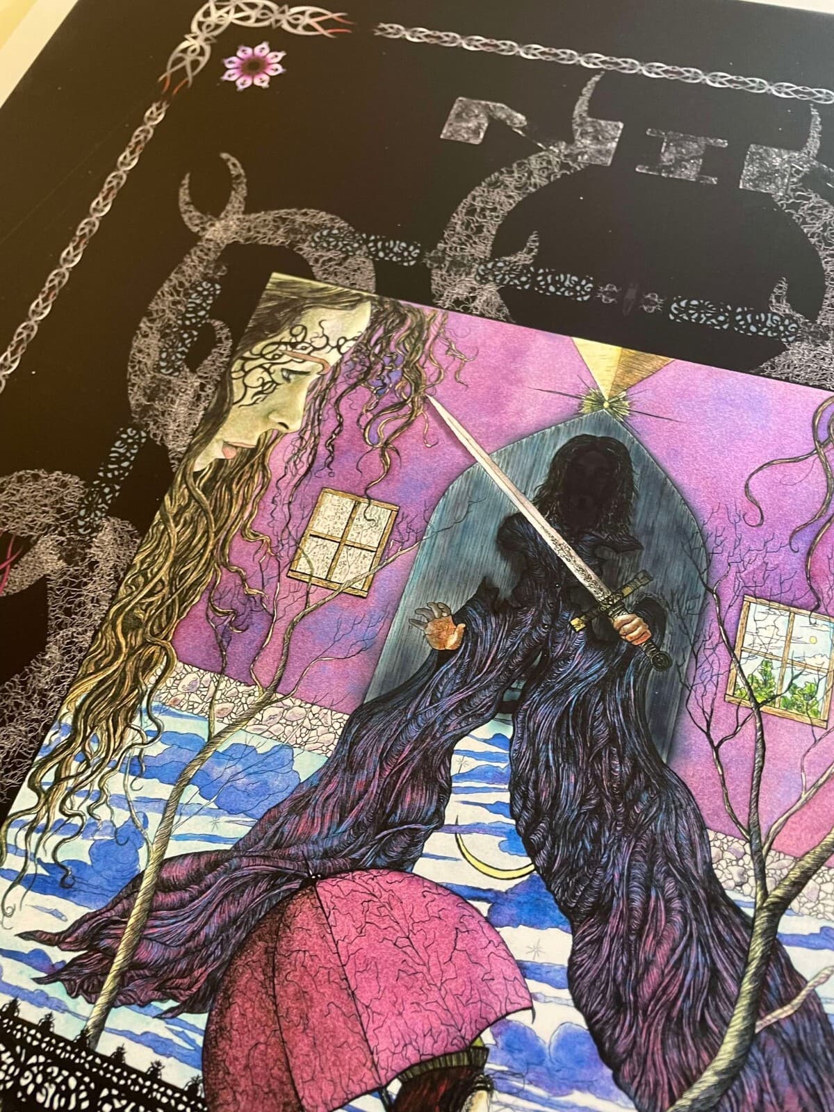 NIne Inch Nails Concert Poster Tokyo Japan 2005 s/n Edition MACRAE Trent Reznor 2