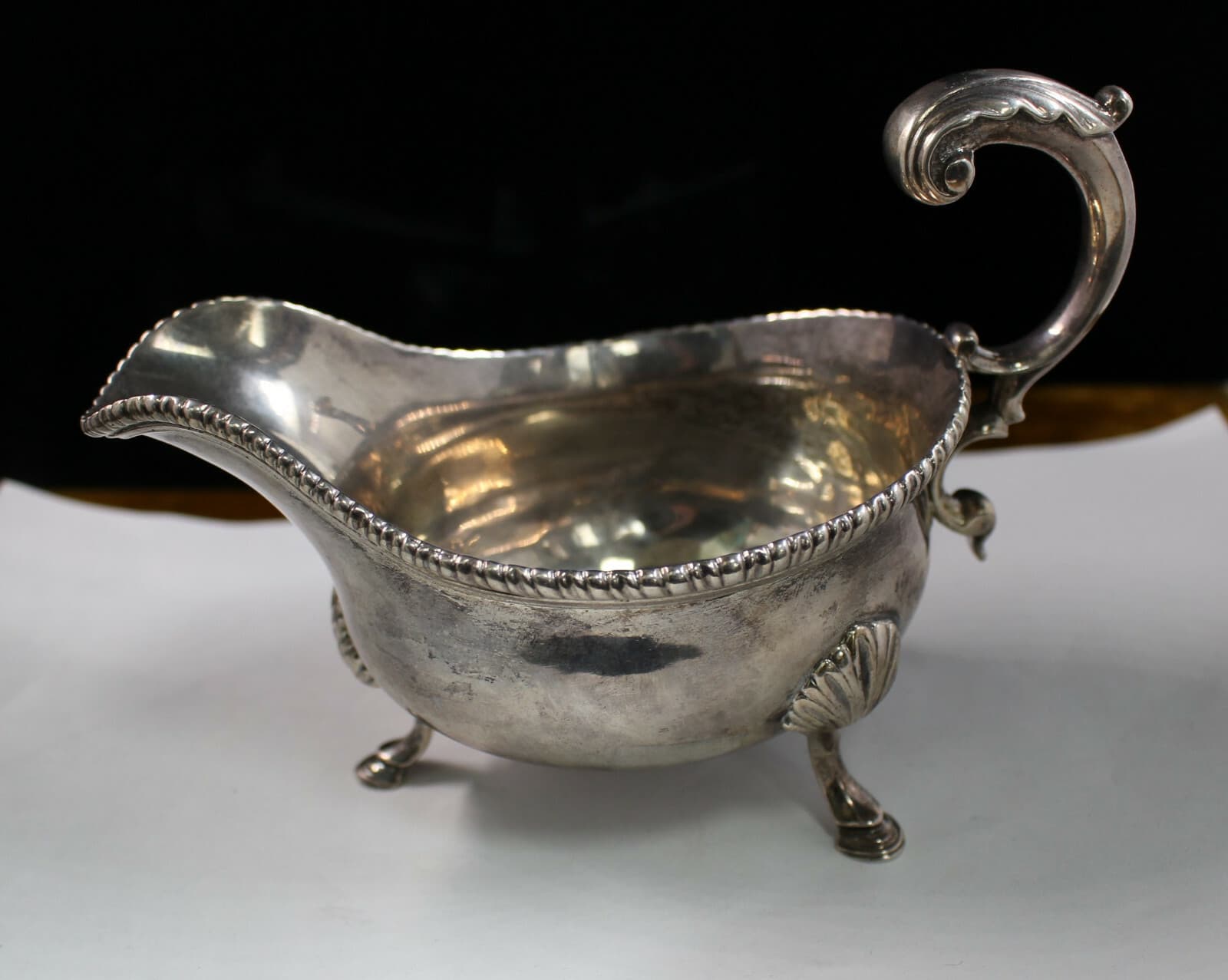 Antique English Sterling Silver Gravy Boat (1piece)