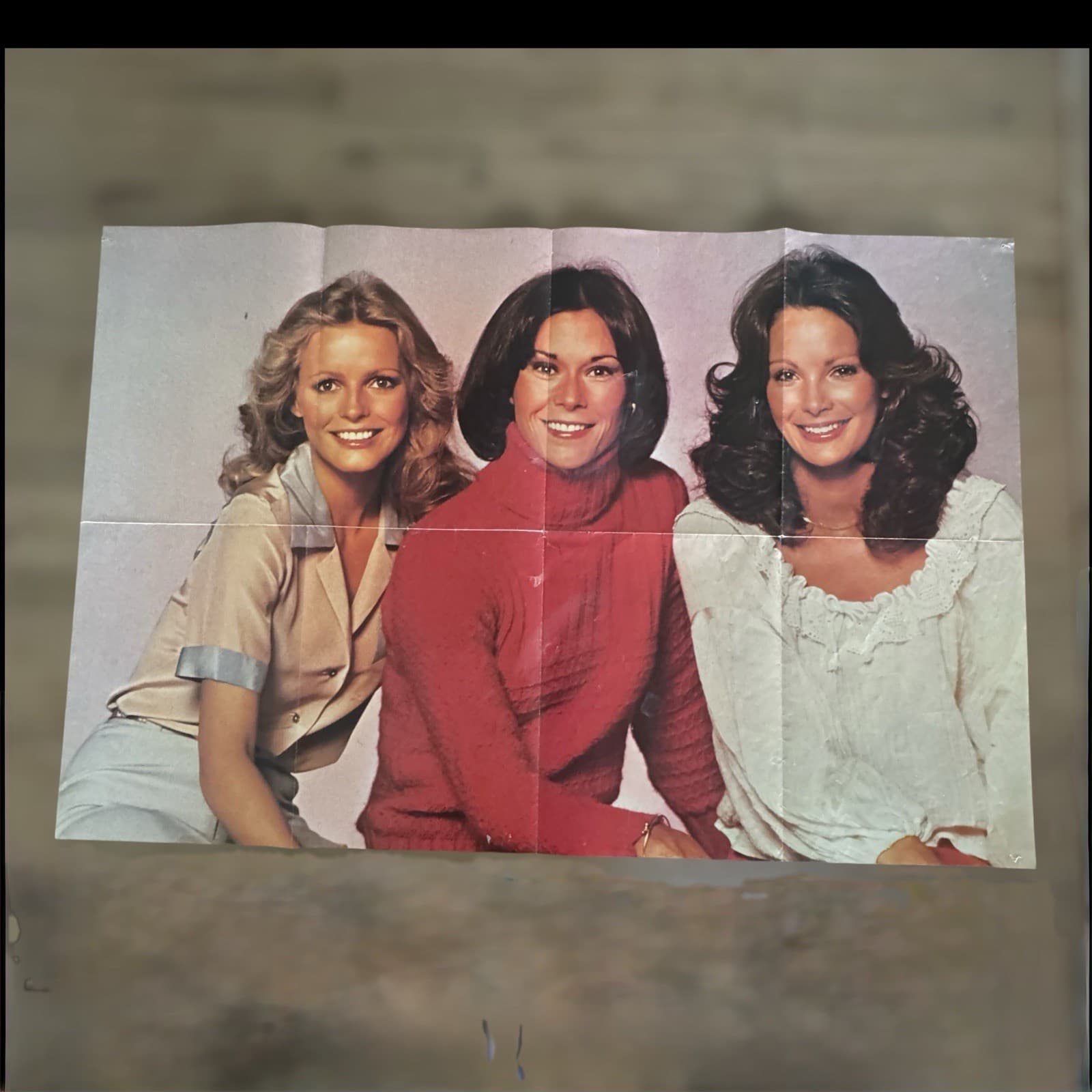 CHARLIE'S ANGELS Vintage 1977 Fold Out POSTER MAGAZINES No 1 & 2 Smith Ladd Lot 4