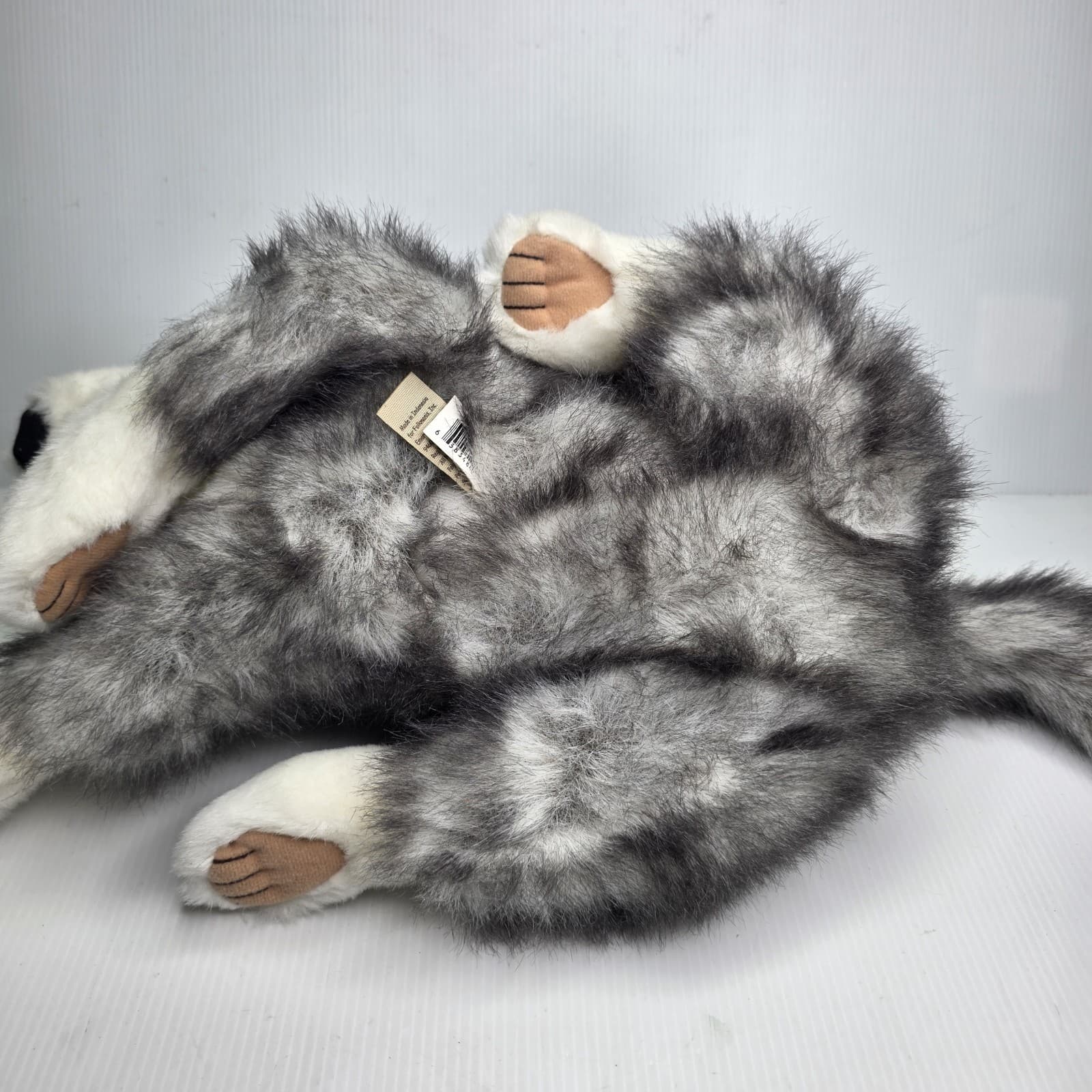 Folktails Folkmanis Furry Folk Puppet Timber Wolf Realistic Plush Husky Dog 15" 4