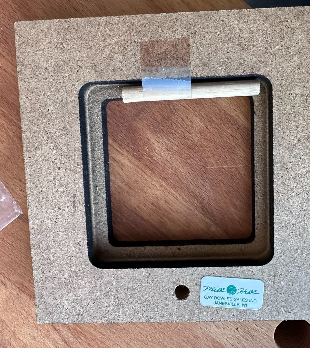 Mill Hill frame Black  2.5 in opening 2