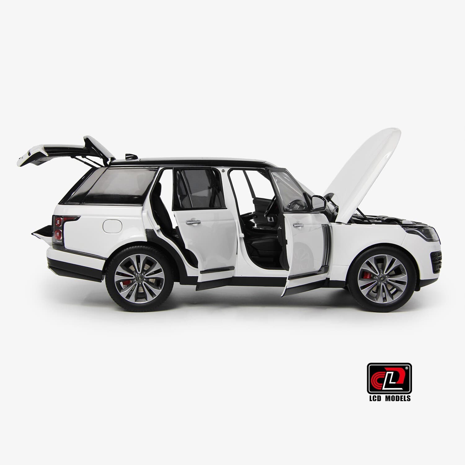 LCD MODELS LCD18001 1:18 2020 RANGE ROVER SV AUTOBIOGRAPHY DYNAMIC WHITE 4