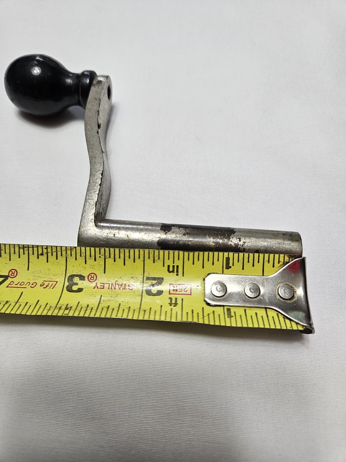 COLUMBIA PHONOGRAPH THREADED CRANK - SHORT THROW 6