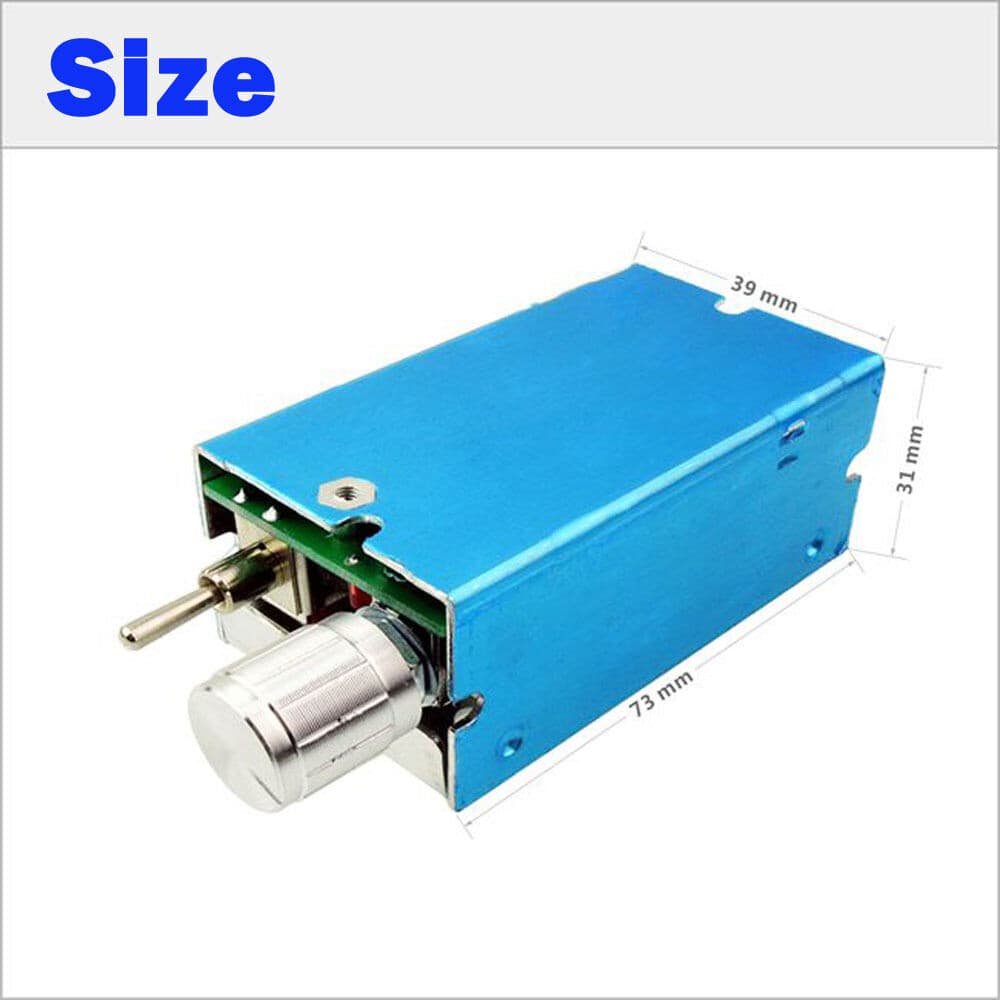 3X DC Motor Speed Controller Reversible PWM Reversing Control Switch 12/24V 40V 6