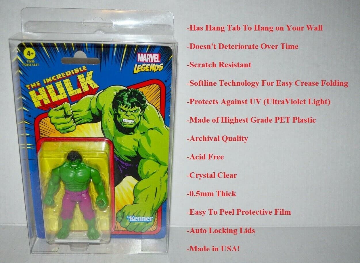 1 Marvel Legends X-Men  3.75" Kenner Action Figures Protective Case Display Box 2