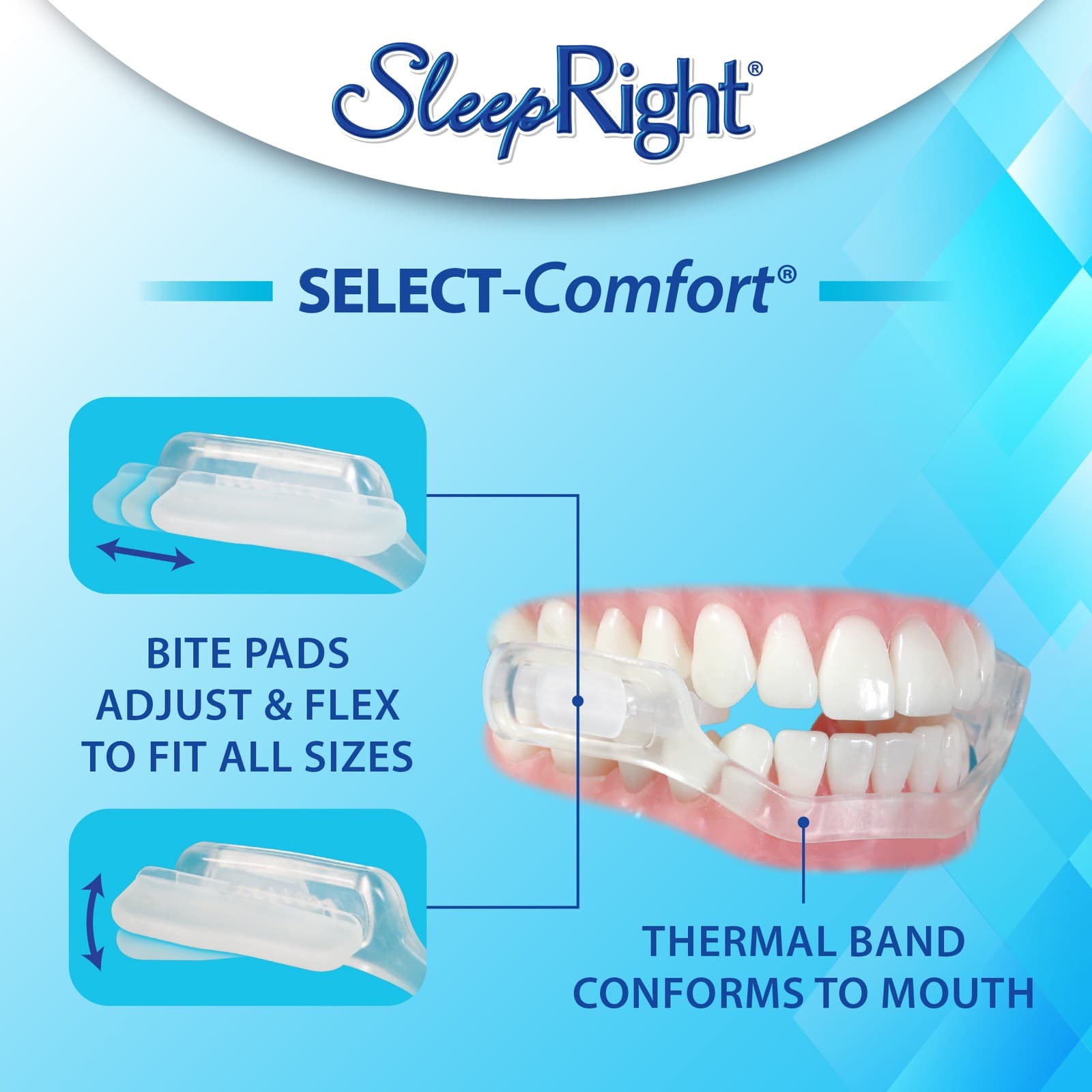 SleepRight Select-Comfort Dental Guard (New Version) - Sleeping Teeth Protection 5