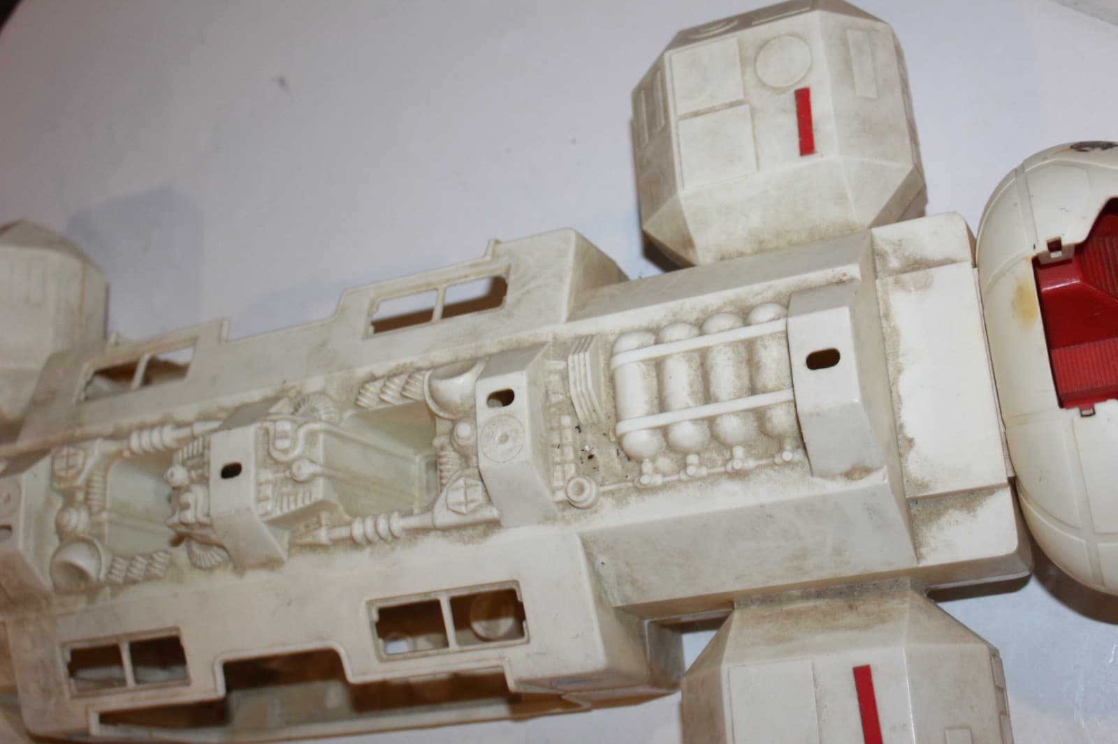 RARE Space 1999 Eagle 1 Spaceship Model Toy 1976 ATV LARGE Plastic VTG Parts HTF 4