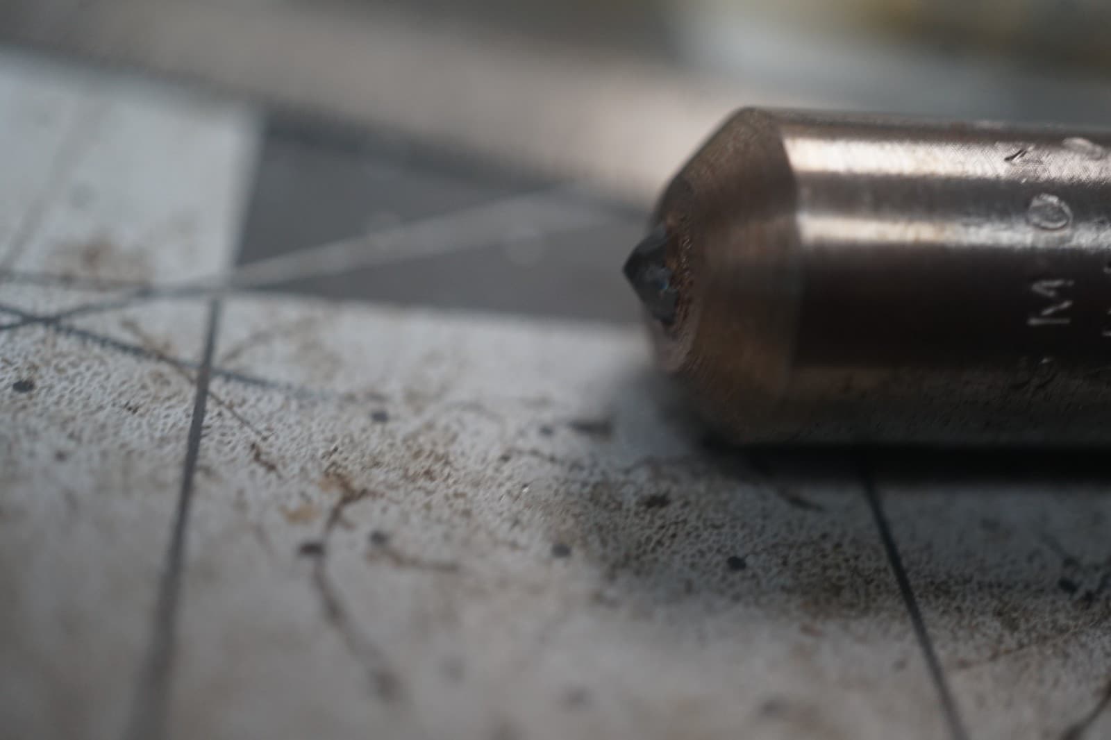 Desmond D40 One Carat Single Point Diamond Wheel Dresser 1/2" Shank 3