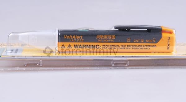 Fluke 1AC-C2 II VoltAlert Non-contact 200~1000V AC Voltage Detector Pen Tester 3